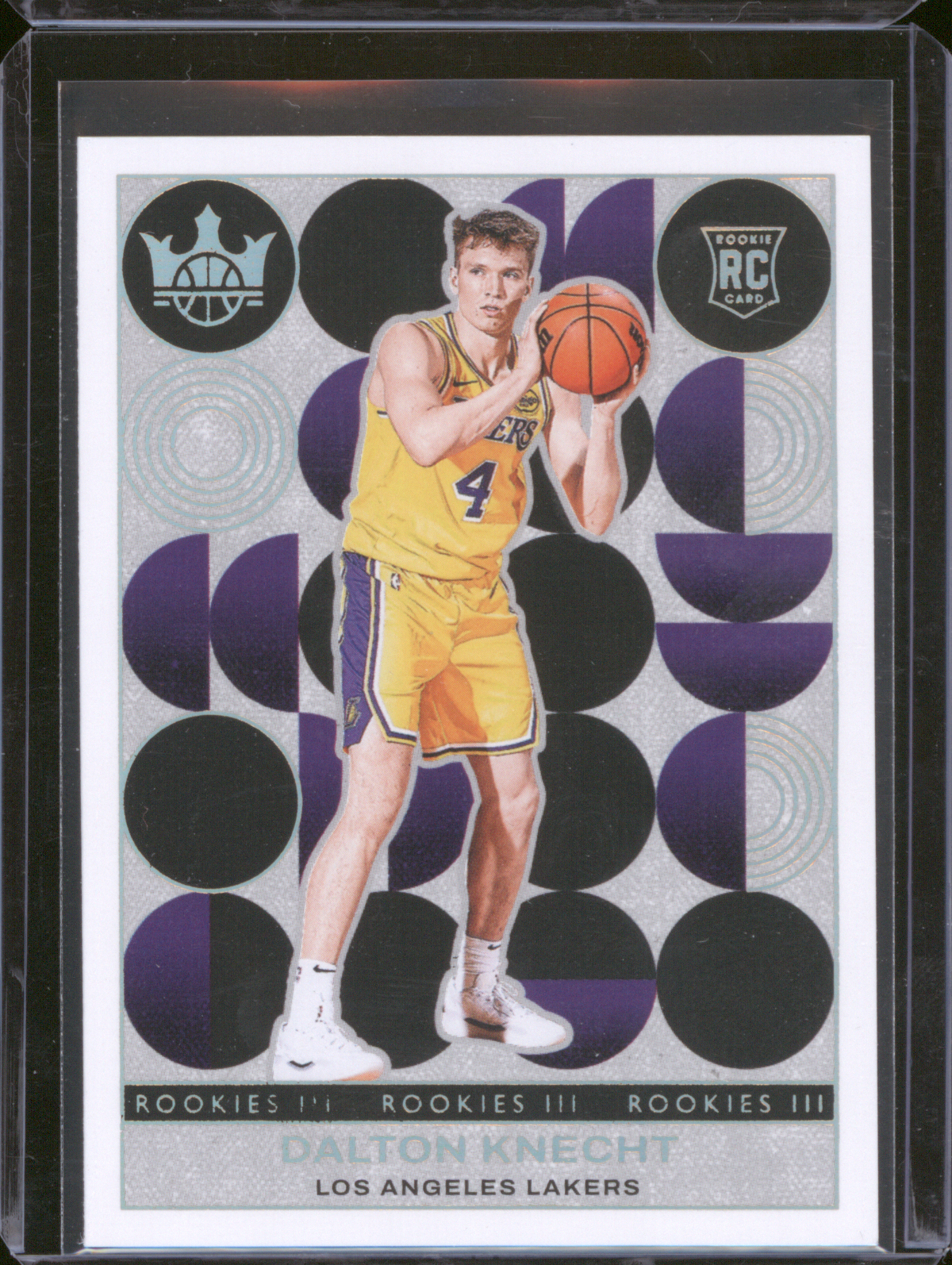 2024-25 Panini Court Kings Rookies III #192 Dalton Knecht — front