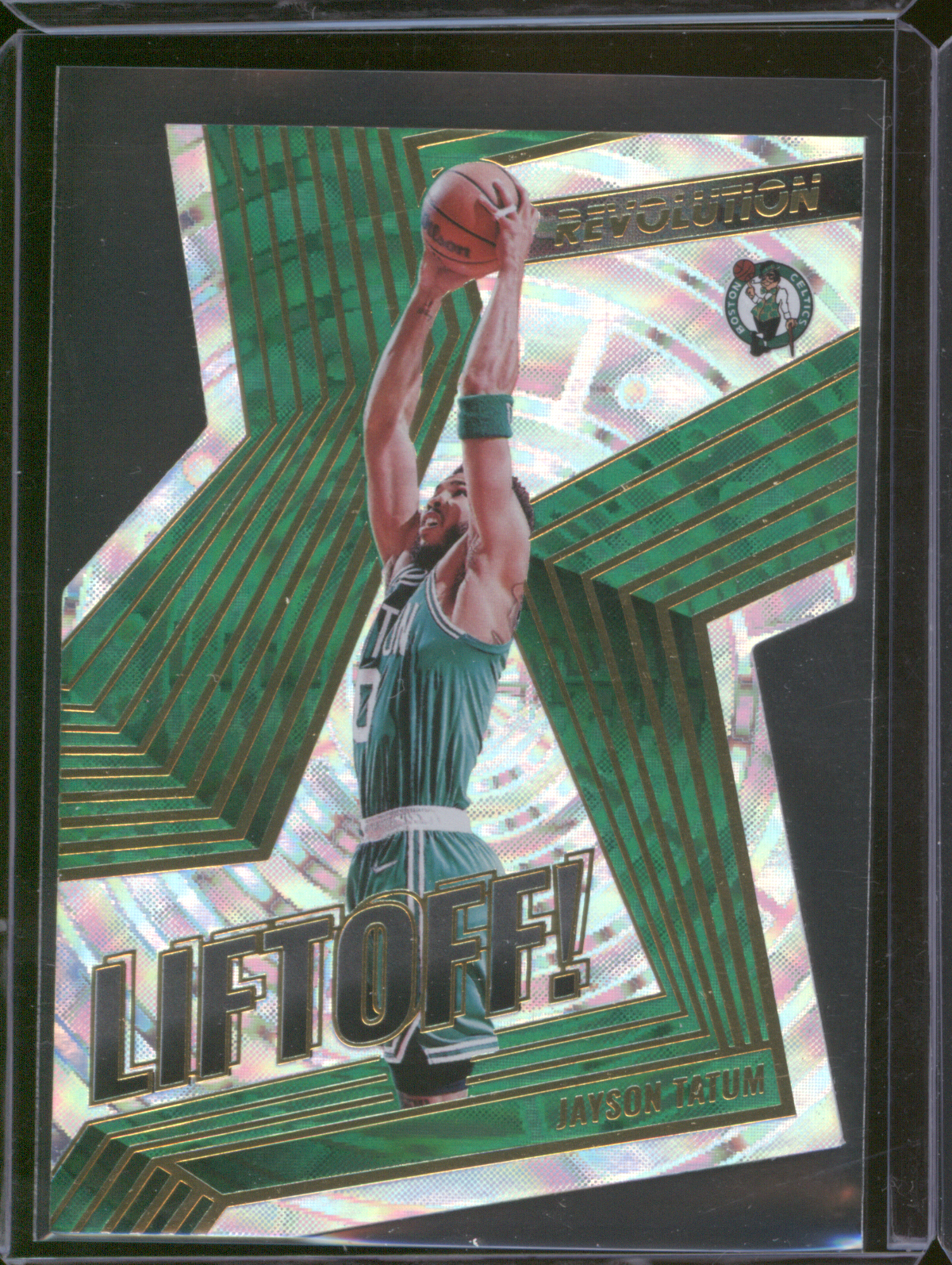 2021-22 Panini Revolution #2 Jayson Tatum Liftoff! — front