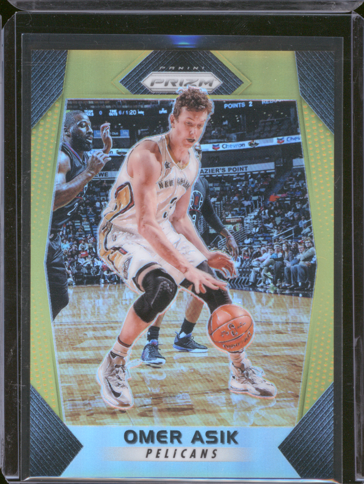 2017-18 Panini Prizm #129 Omer Asik — front