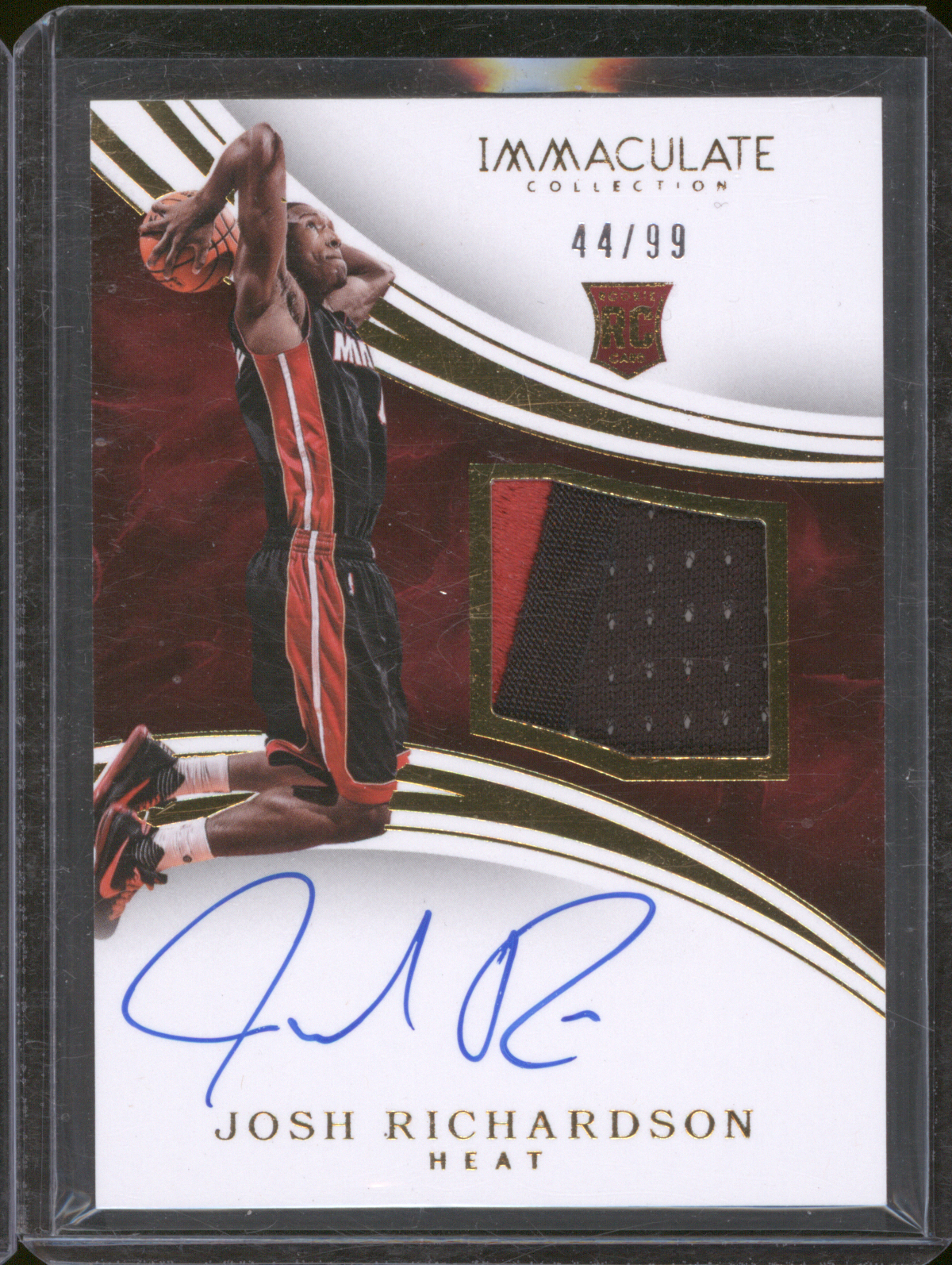 2015 Panini Immaculate Collection #376 Josh Richardson — front