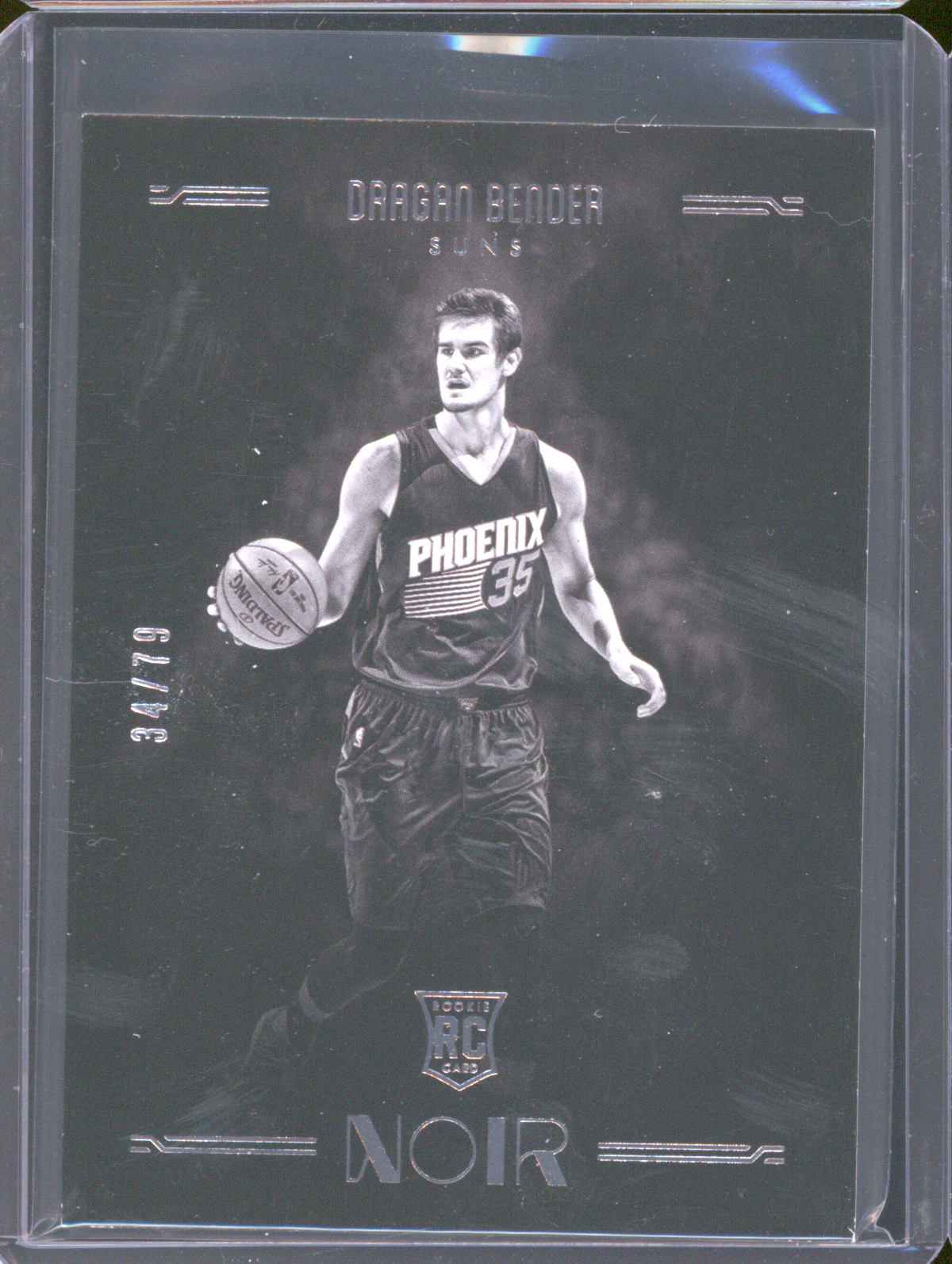 2016-17 Panini Noir #13 Dragan Bender — front