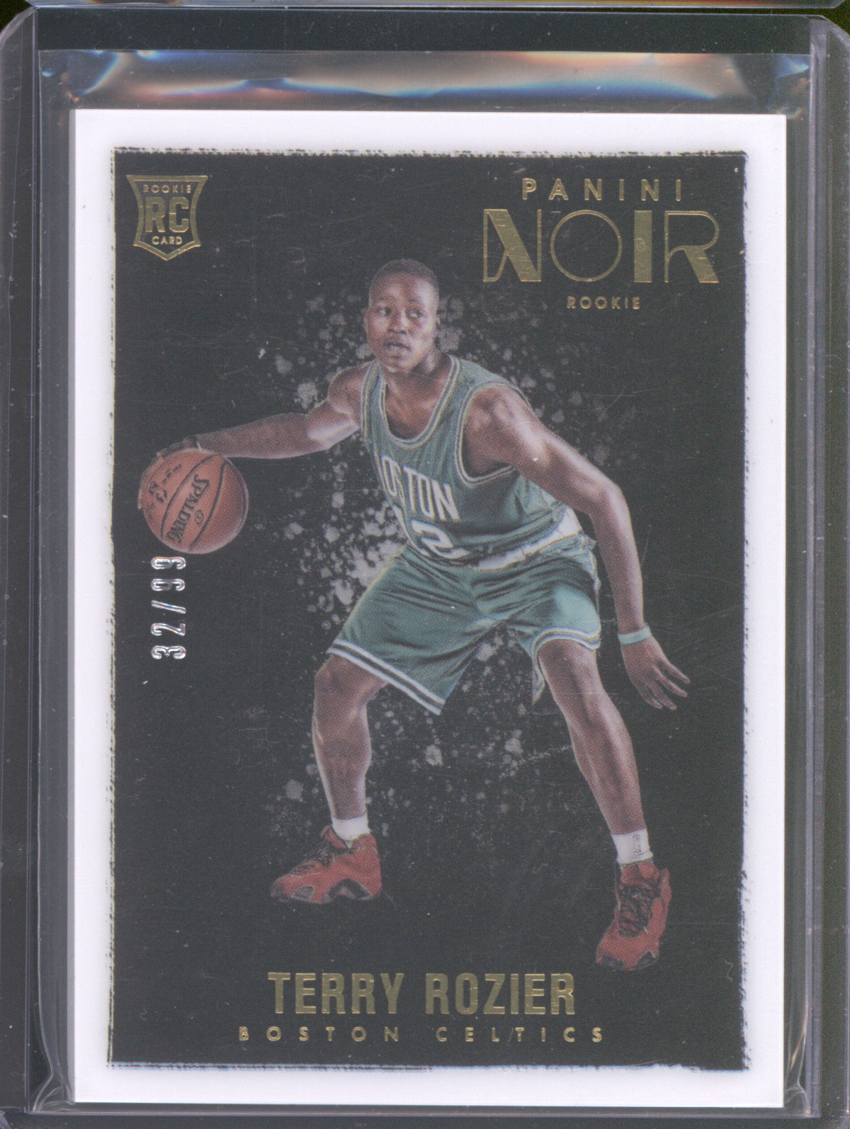 2019-20 Panini Noir #86 Terry Rozier — front