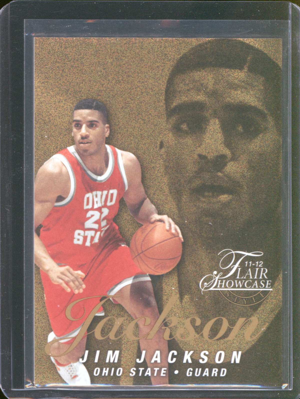 1996-97 Flair Showcase #46 Jim Jackson — front