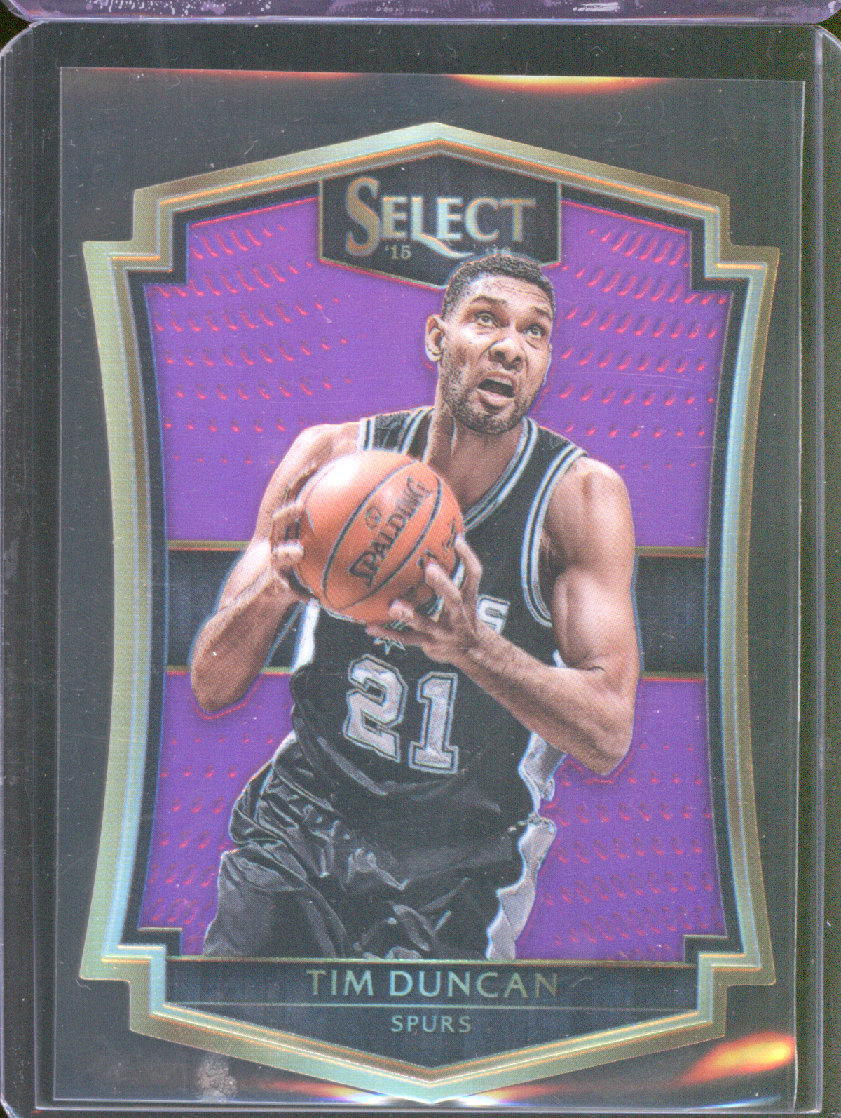 2015-16 Panini Select #110 Tim Duncan — front