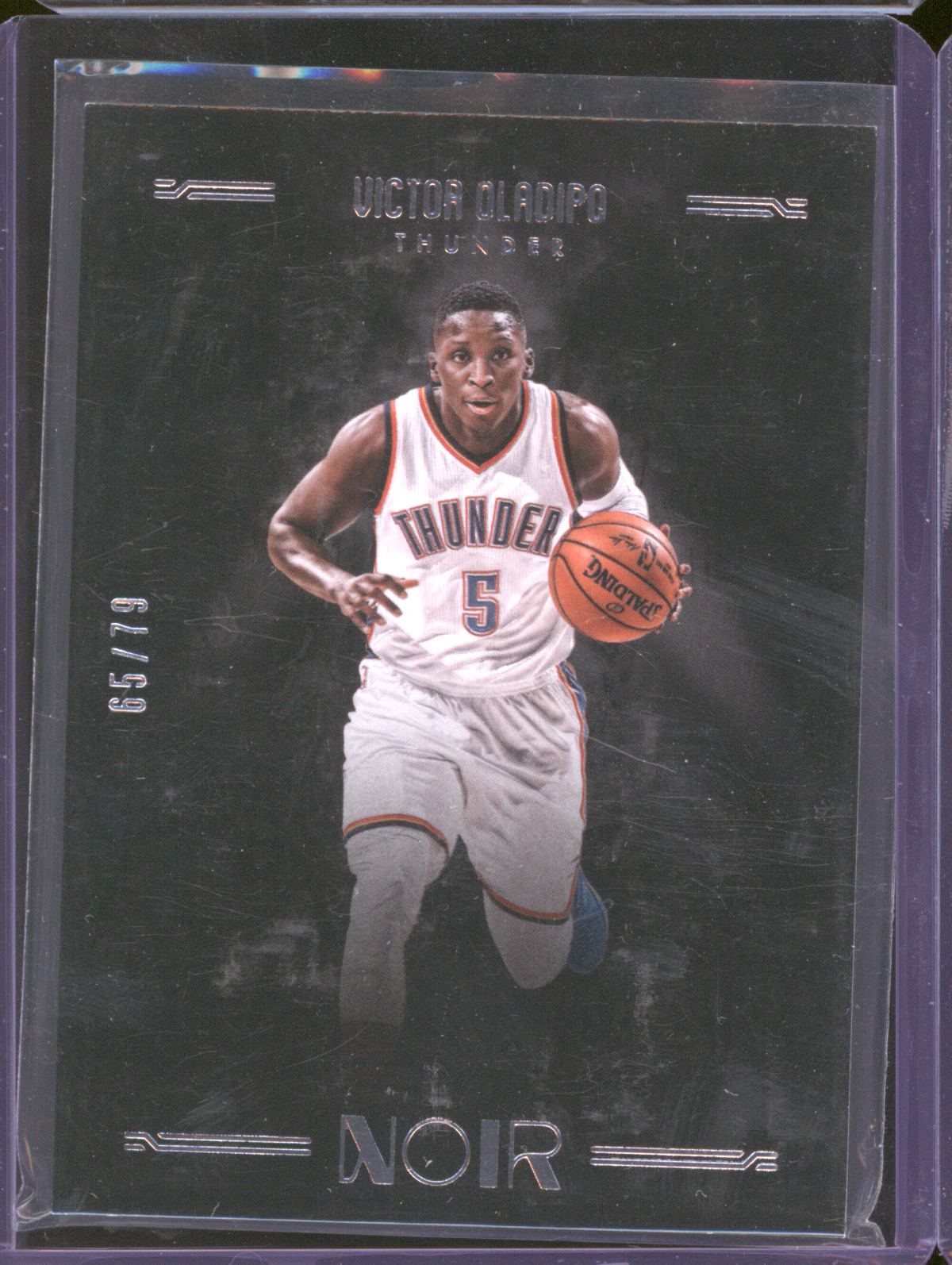 2016-17 Panini Noir #65 Victor Oladipo — front