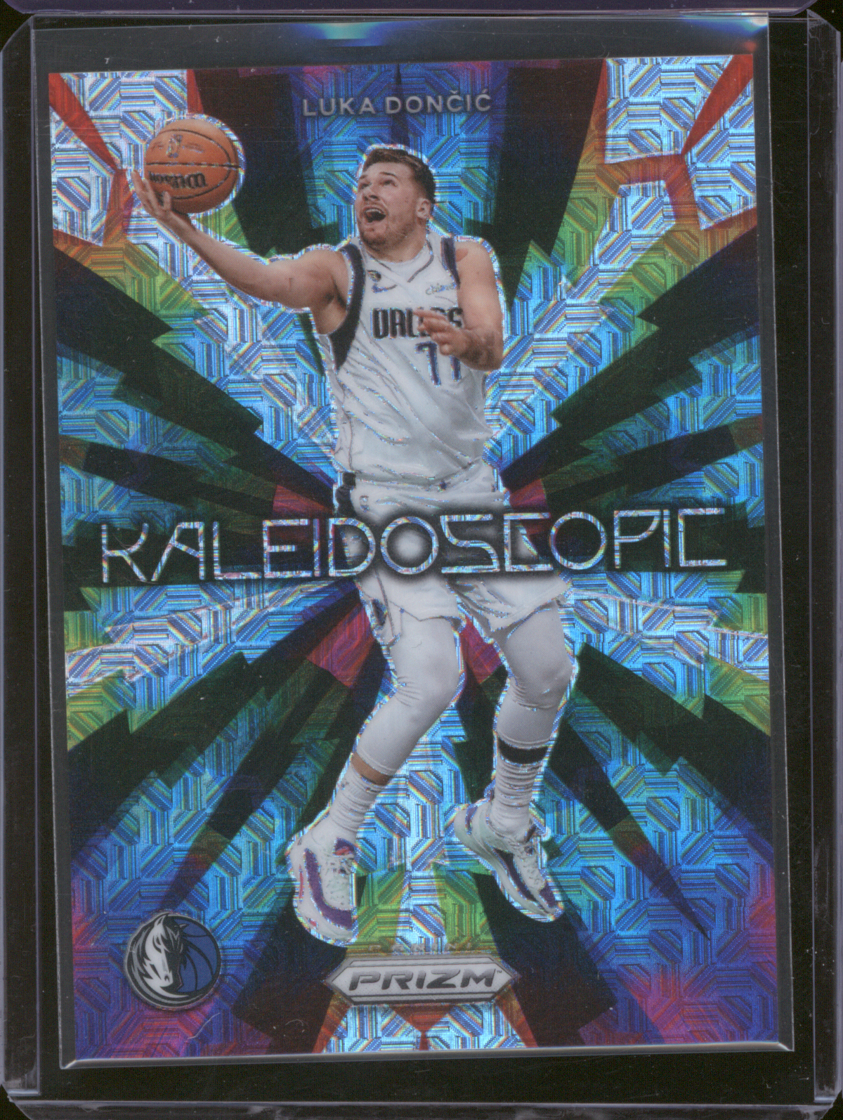 2023-24 Panini Prizm #3 Luka Doncic Kaleidoscopic — front
