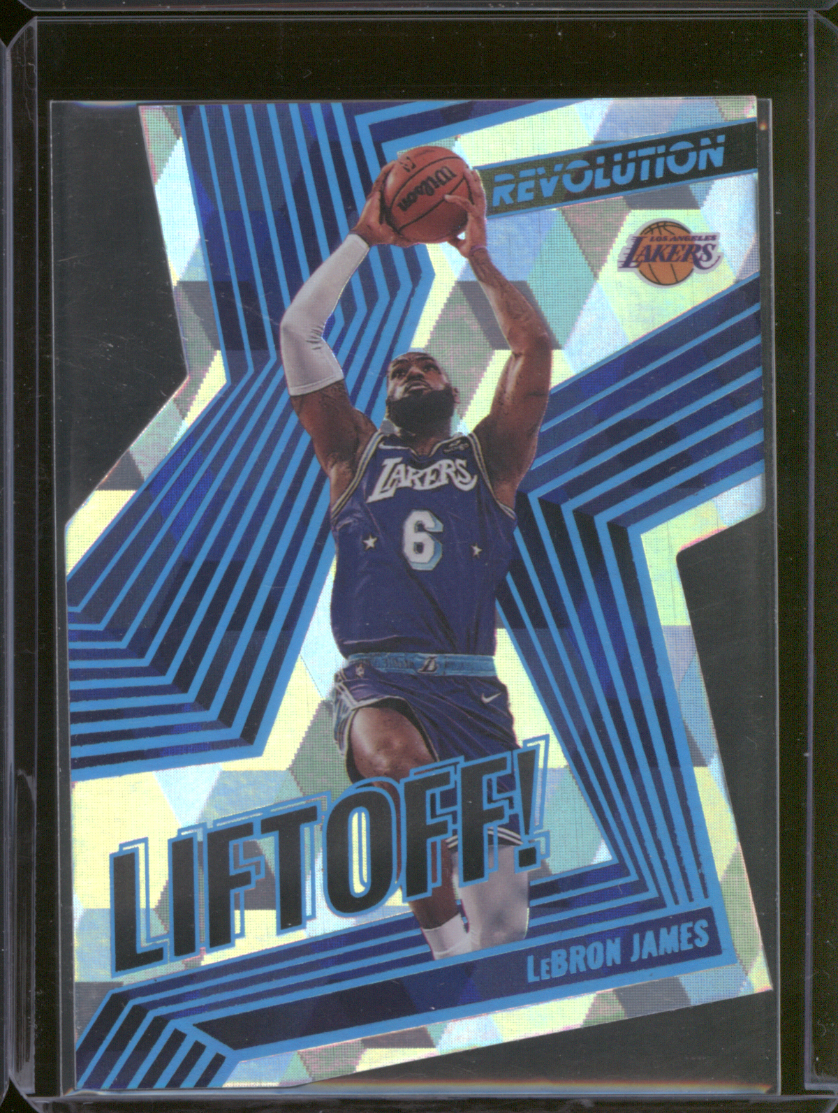 2021-22 Panini Revolution #10 LeBron James Liftoff! — front