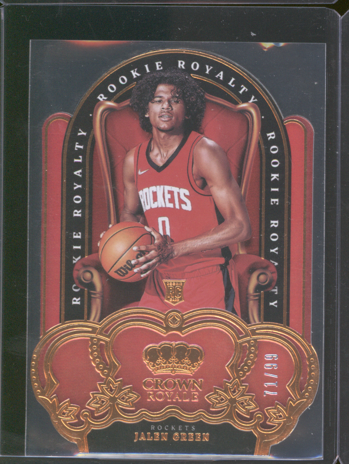 2021-22 Panini Crown Royale #79 Jalen Green — front