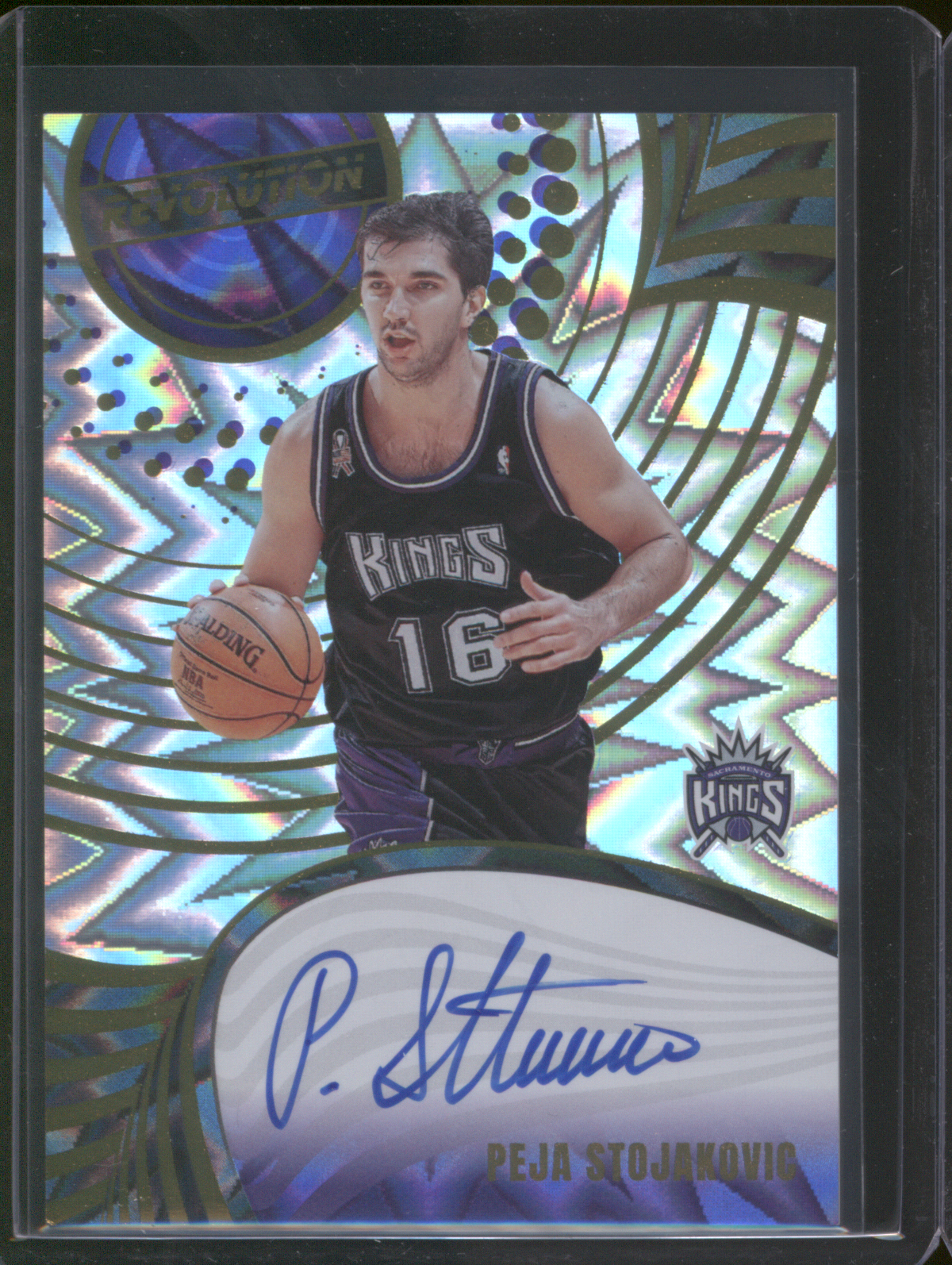 2023-24 Panini Revolution #A-PSK Peja Stojakovic — front