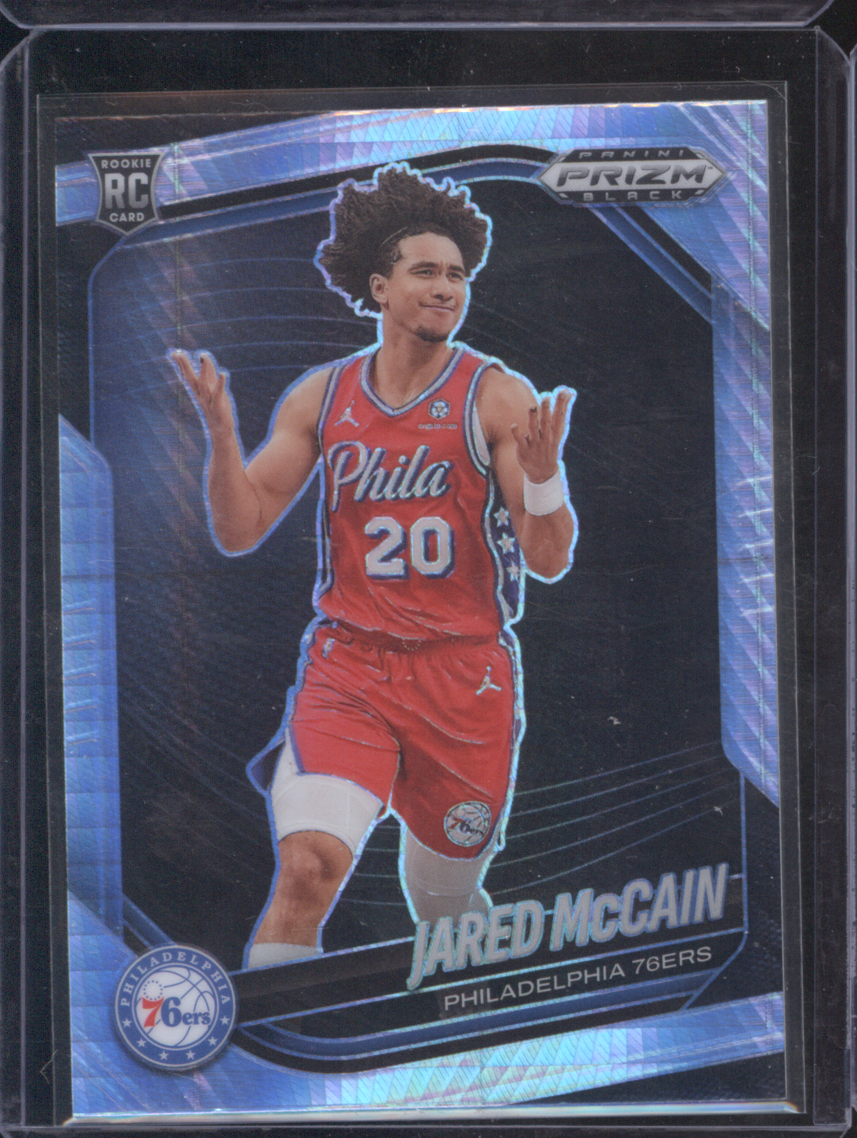 2024-25 Panini Prizm Black #80 Jared McCain — front