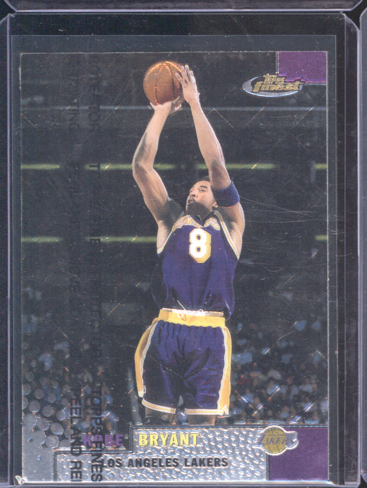 1999 Topps Finest #64 Kobe Bryant — front