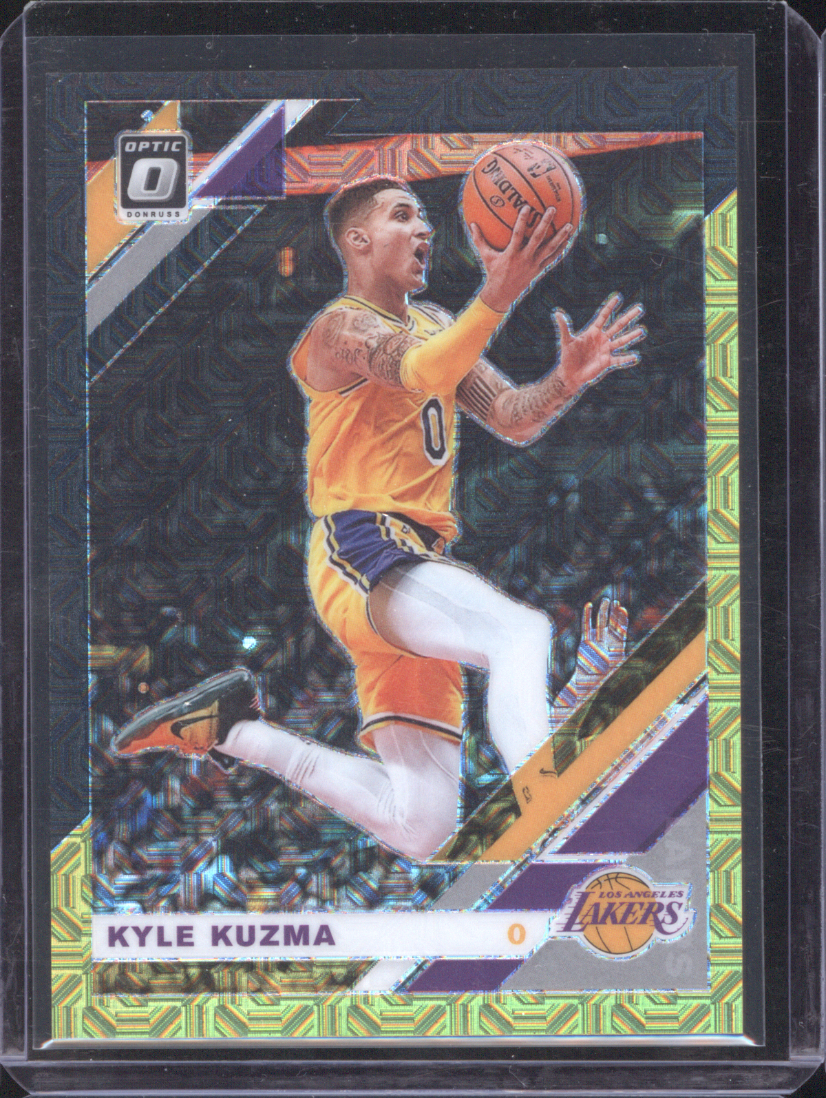 2019-20 Donruss Optic #80 Kyle Kuzma — front