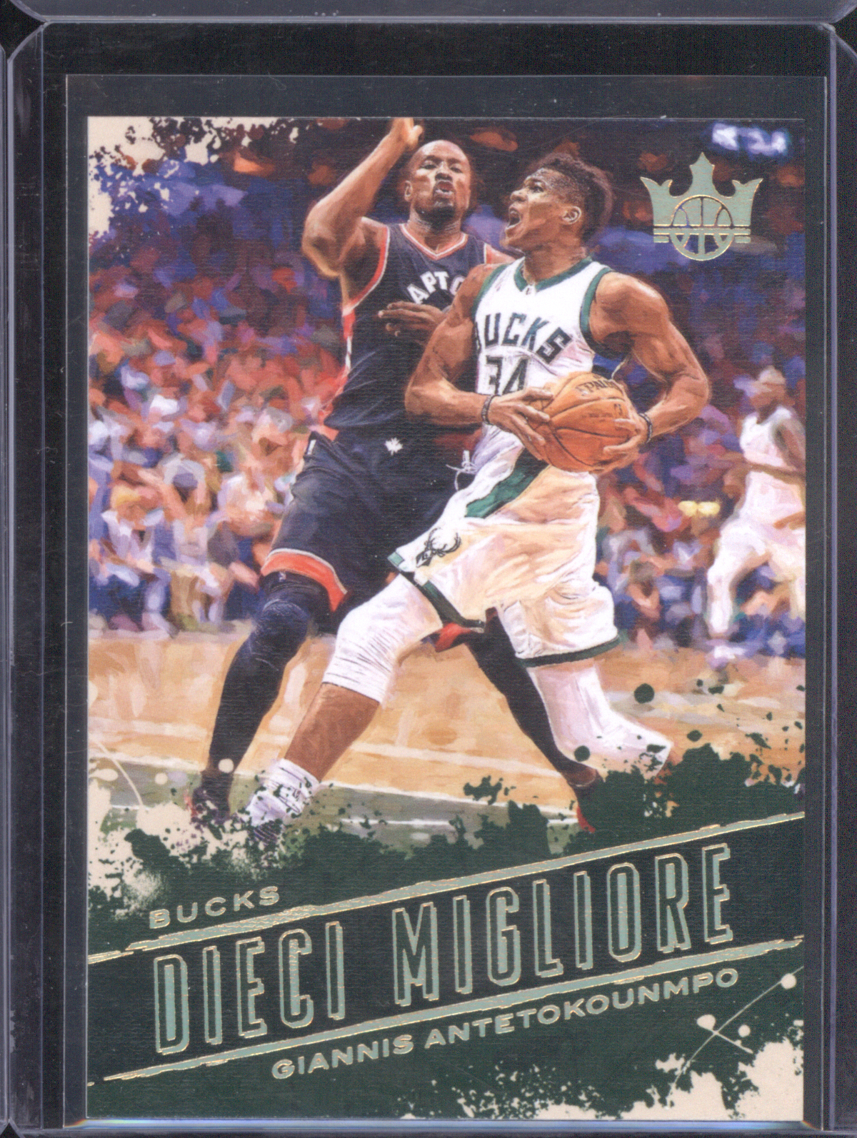 2017-18 Panini Court Kings Dieci Migliore #6 Giannis Antetokounmpo — front