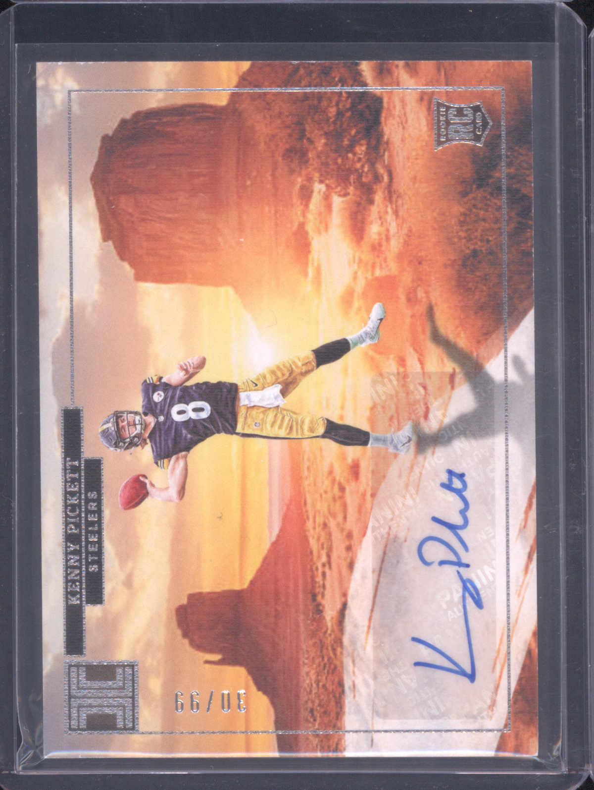 2022 Panini Impeccable Rookie Landscape #RLA-KPI Kenny Pickett — front