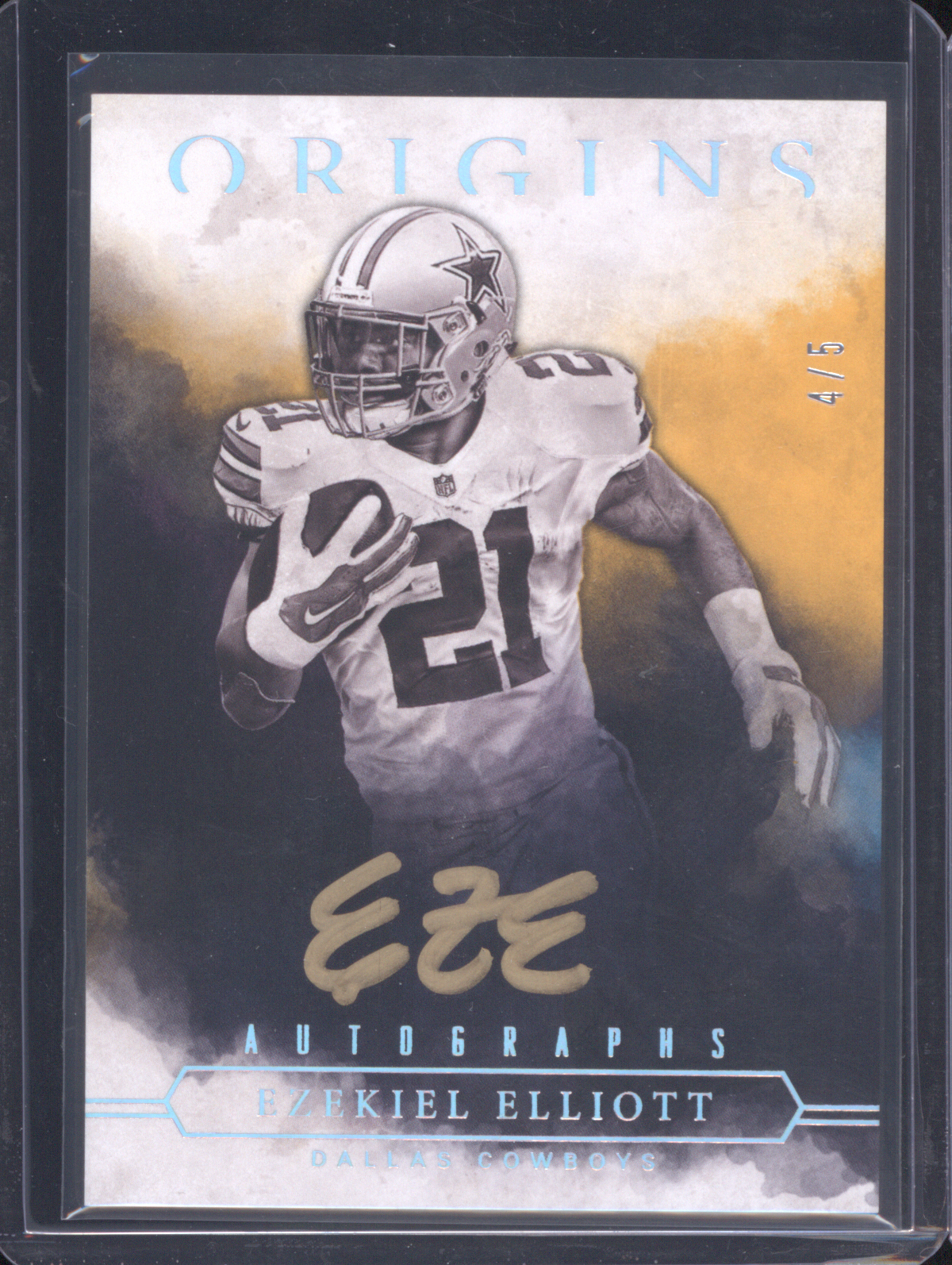 2017 Panini Origins #15 Ezekiel Elliott — front