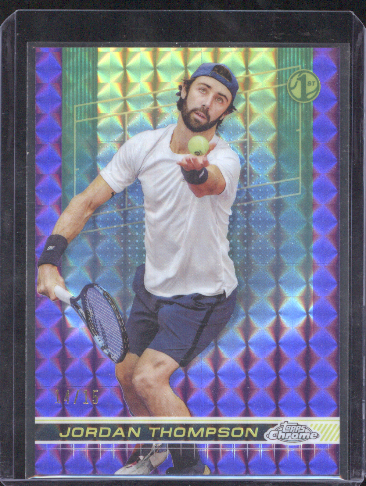 2024 Topps Chrome Tennis #73 Jordan Thompson — front