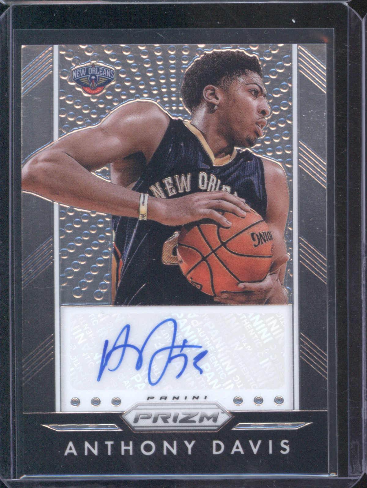 2015-16 Panini Prizm #55 Anthony Davis — front