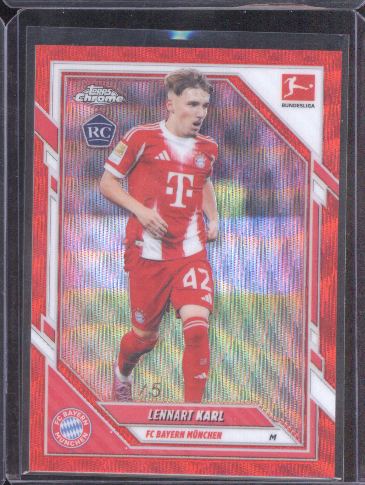 2025-26 Topps Chrome Bundesliga #82 Lennart Karl — front