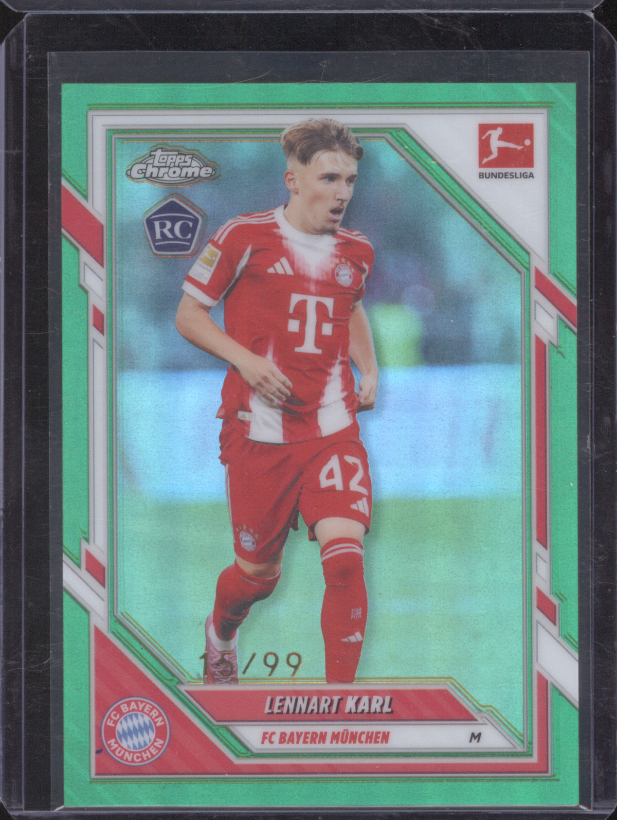 2025-26 Topps Chrome Bundesliga #82 Lennart Karl — front