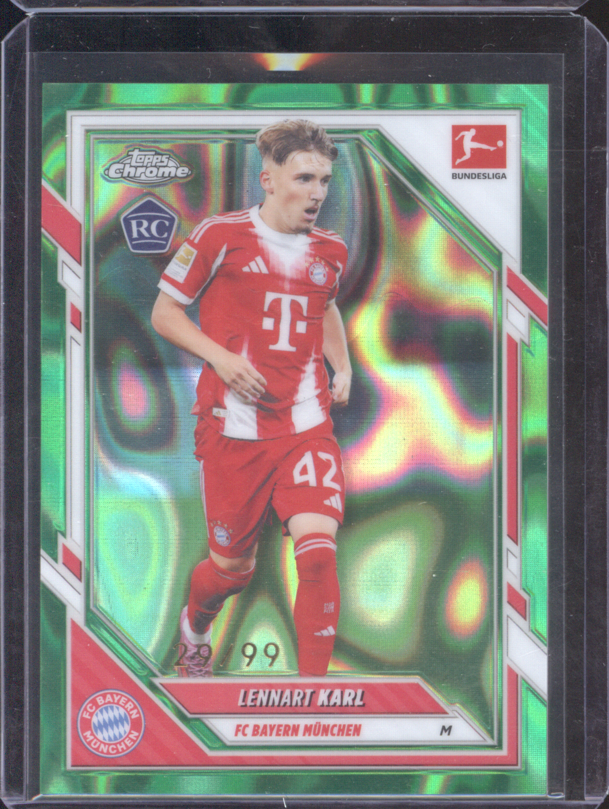 2025-26 Topps Chrome Bundesliga #82 Lennart Karl — front