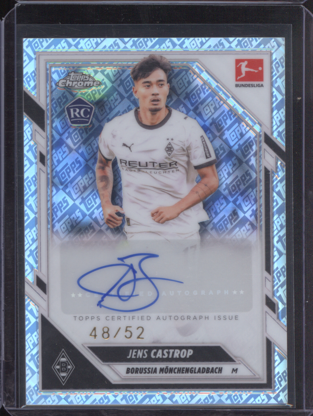 2025-26 Topps Chrome Bundesliga #76 Jens Castrop — front