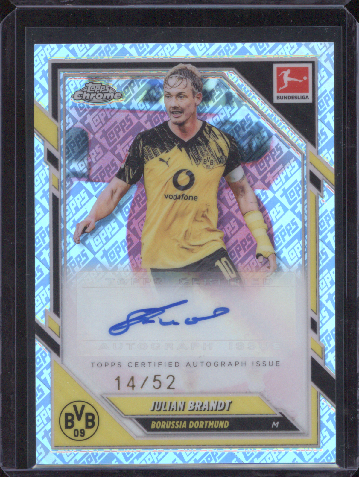 2024 Topps Chrome Bundesliga #M Julian Brandt — front