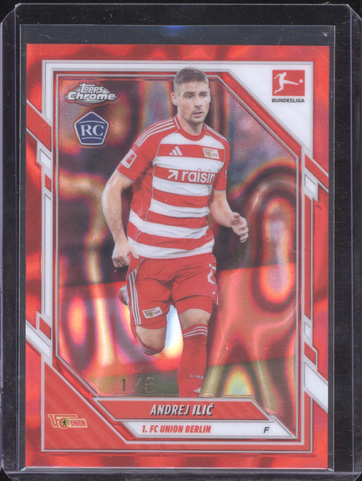 2025-26 Topps Chrome Bundesliga #10 Andrej Ilic — front