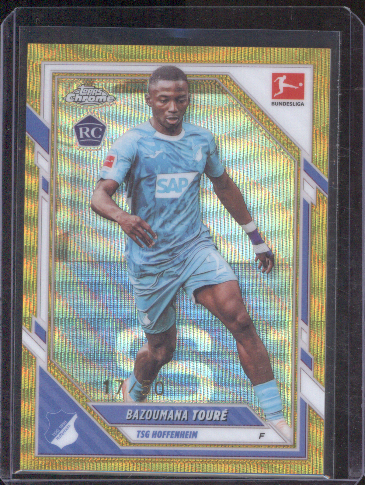 2025-26 Topps Chrome Bundesliga #47 Bazoumana Touré — front