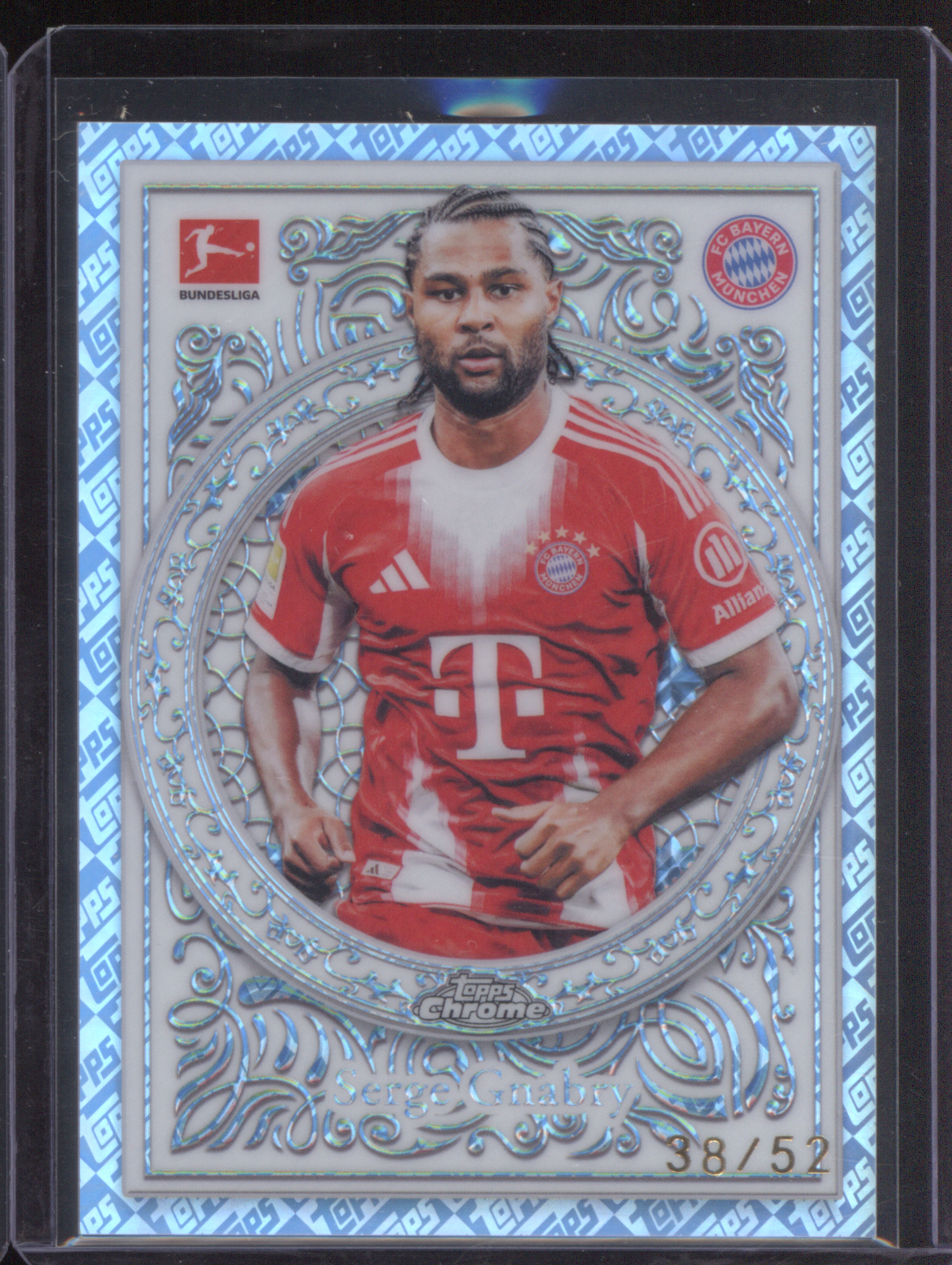 2025 Topps Chrome Bundesliga #OR-28 Serge Gnabry — front