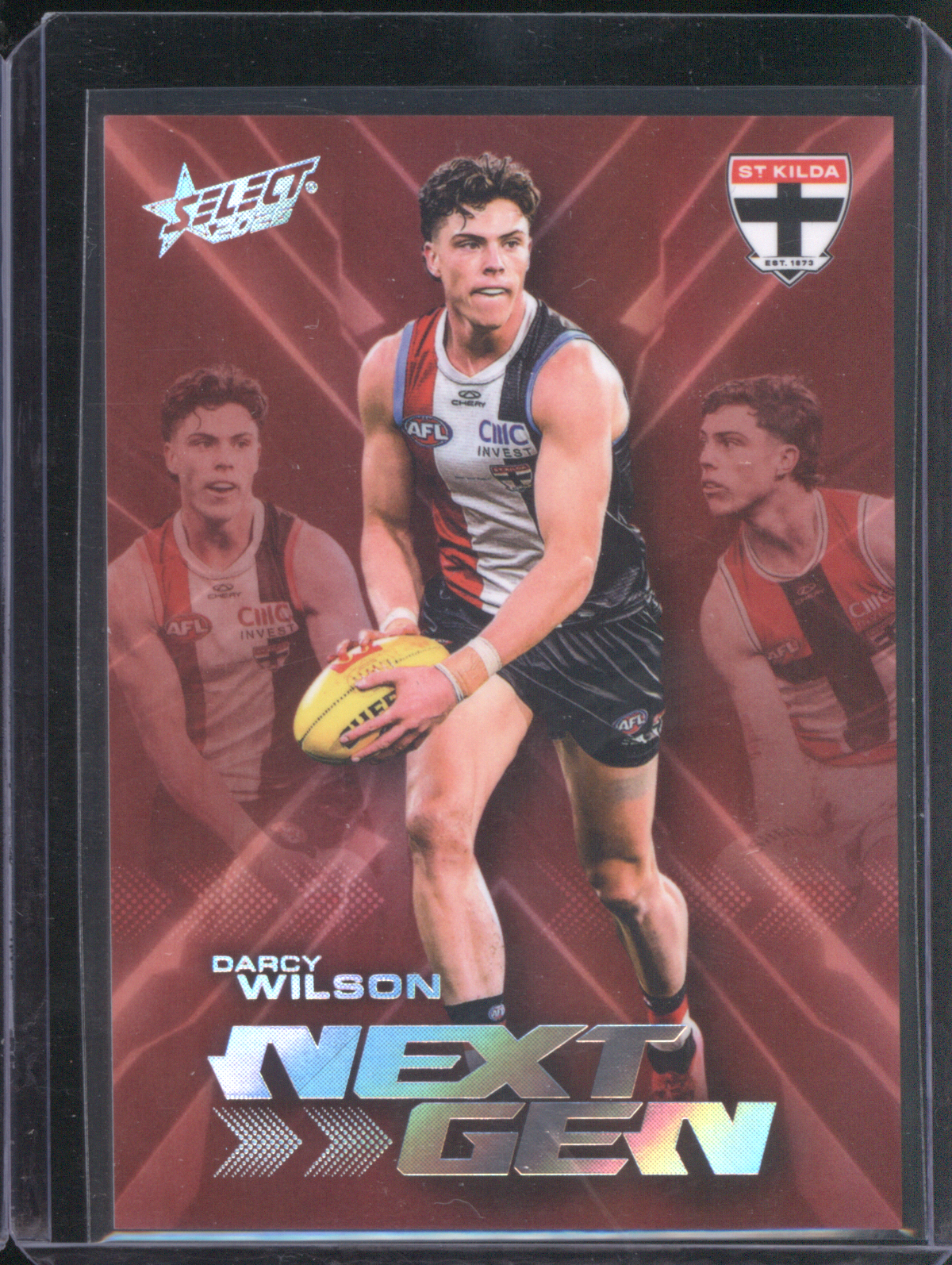 2024 Select AFL Footy Stars Darcy Wilson Next Gen — front