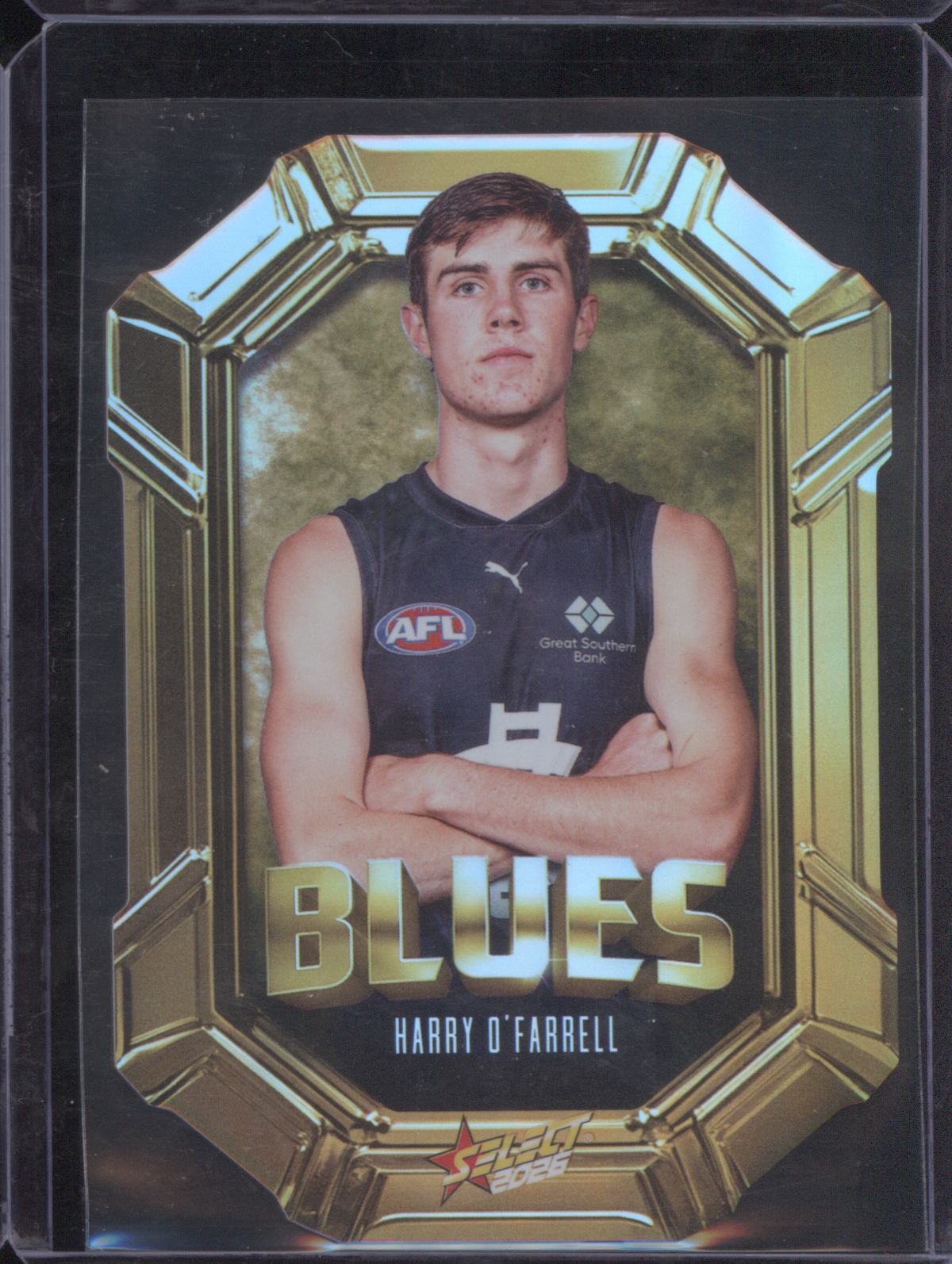 2023 Select AFL #BLUES Harry O'Farrell — front
