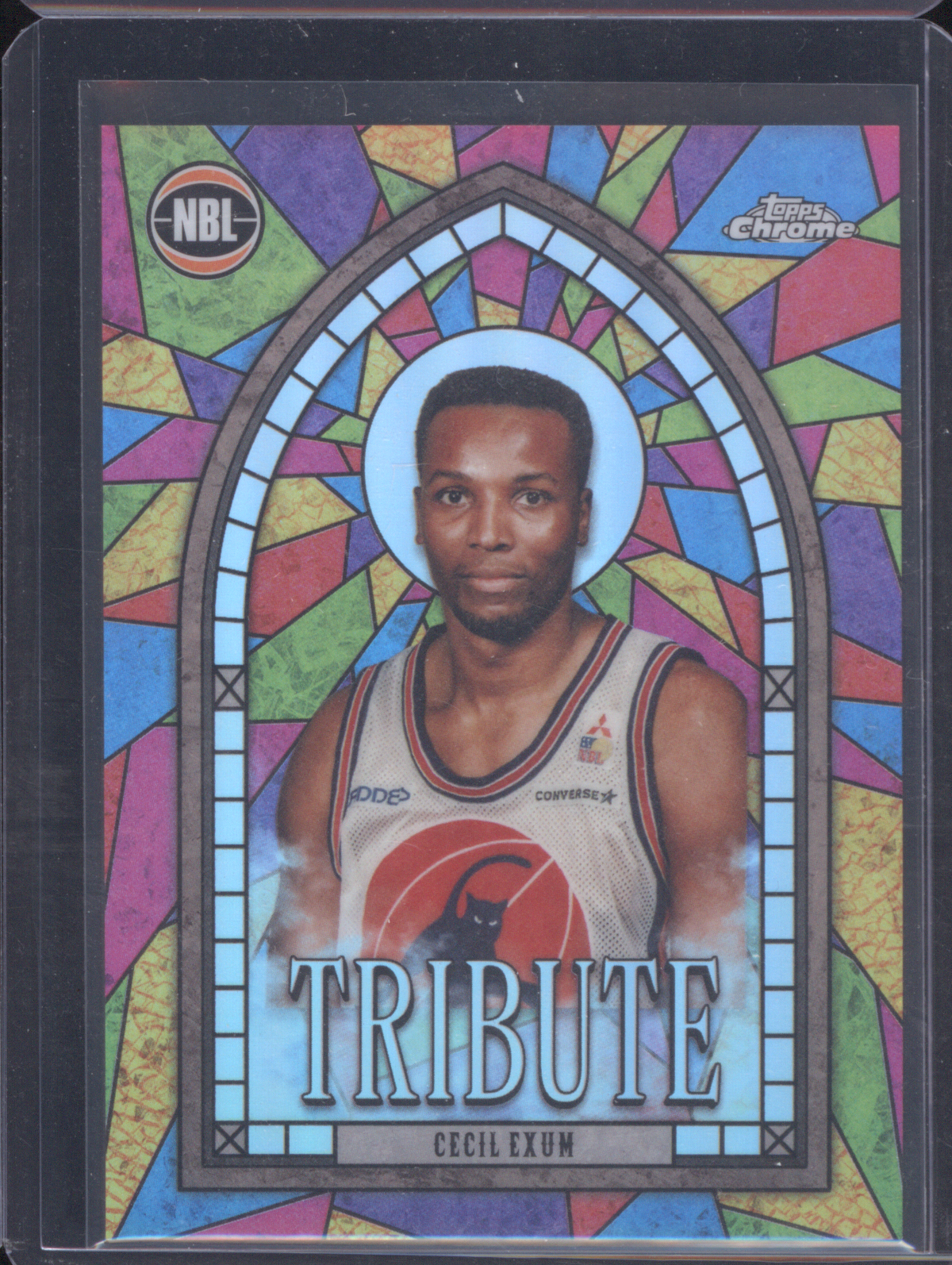 2024-25 Topps Chrome NBL Tribute #TRB-1 Cecil Exum — front