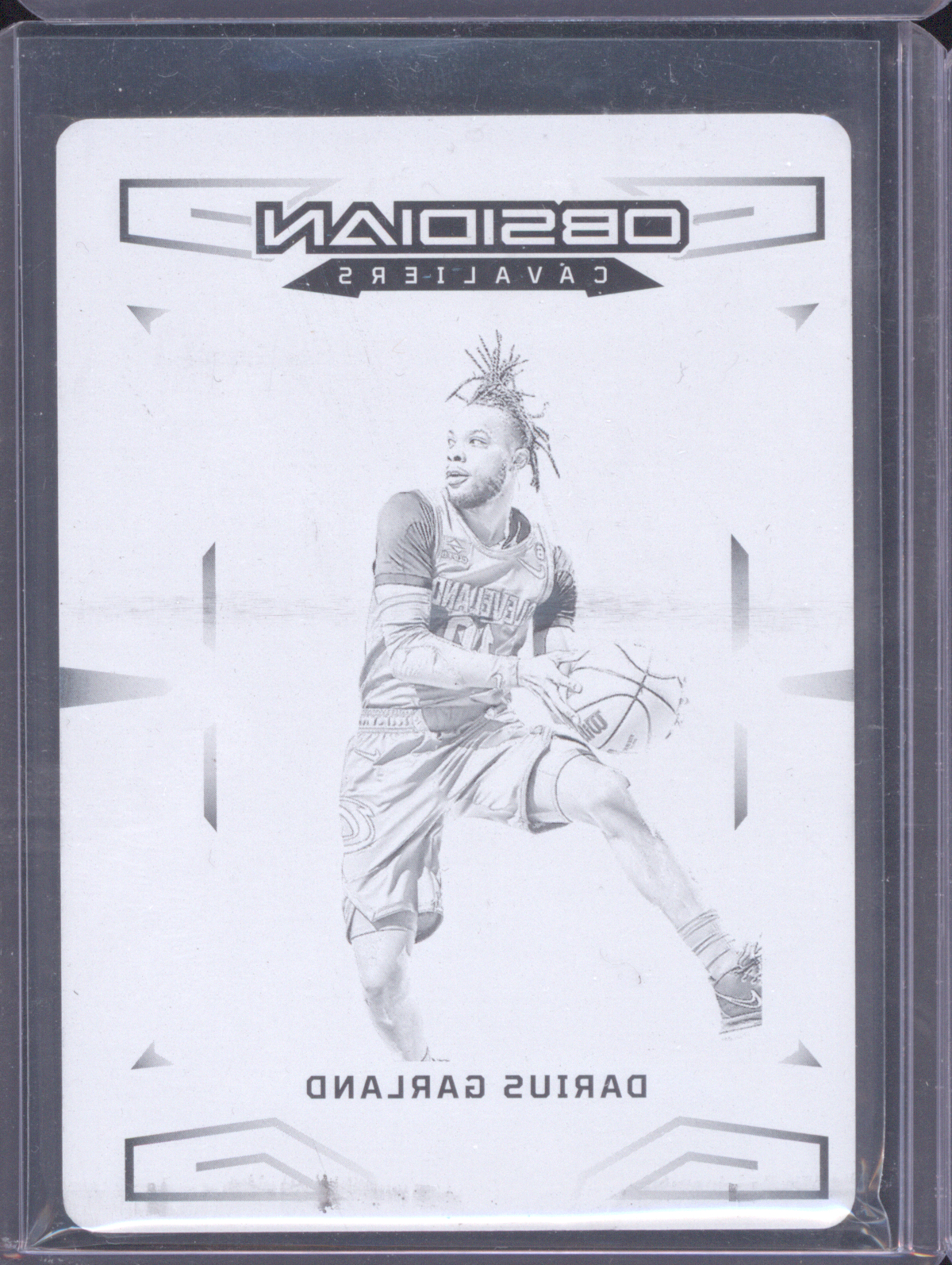 2021-22 Panini Obsidian #73 Darius Garland — front