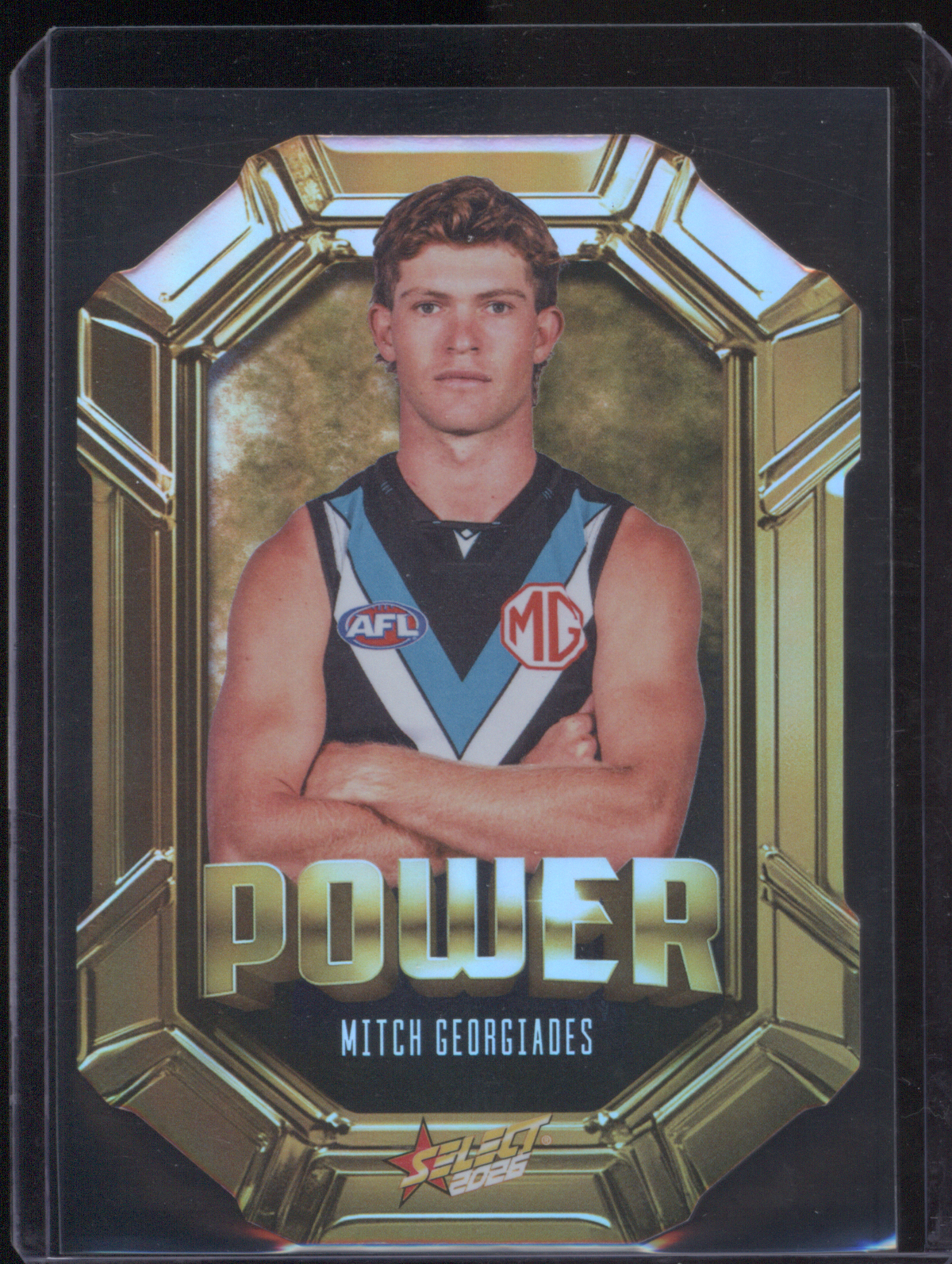 2023 Select AFL Power Mitch Georgiades — front