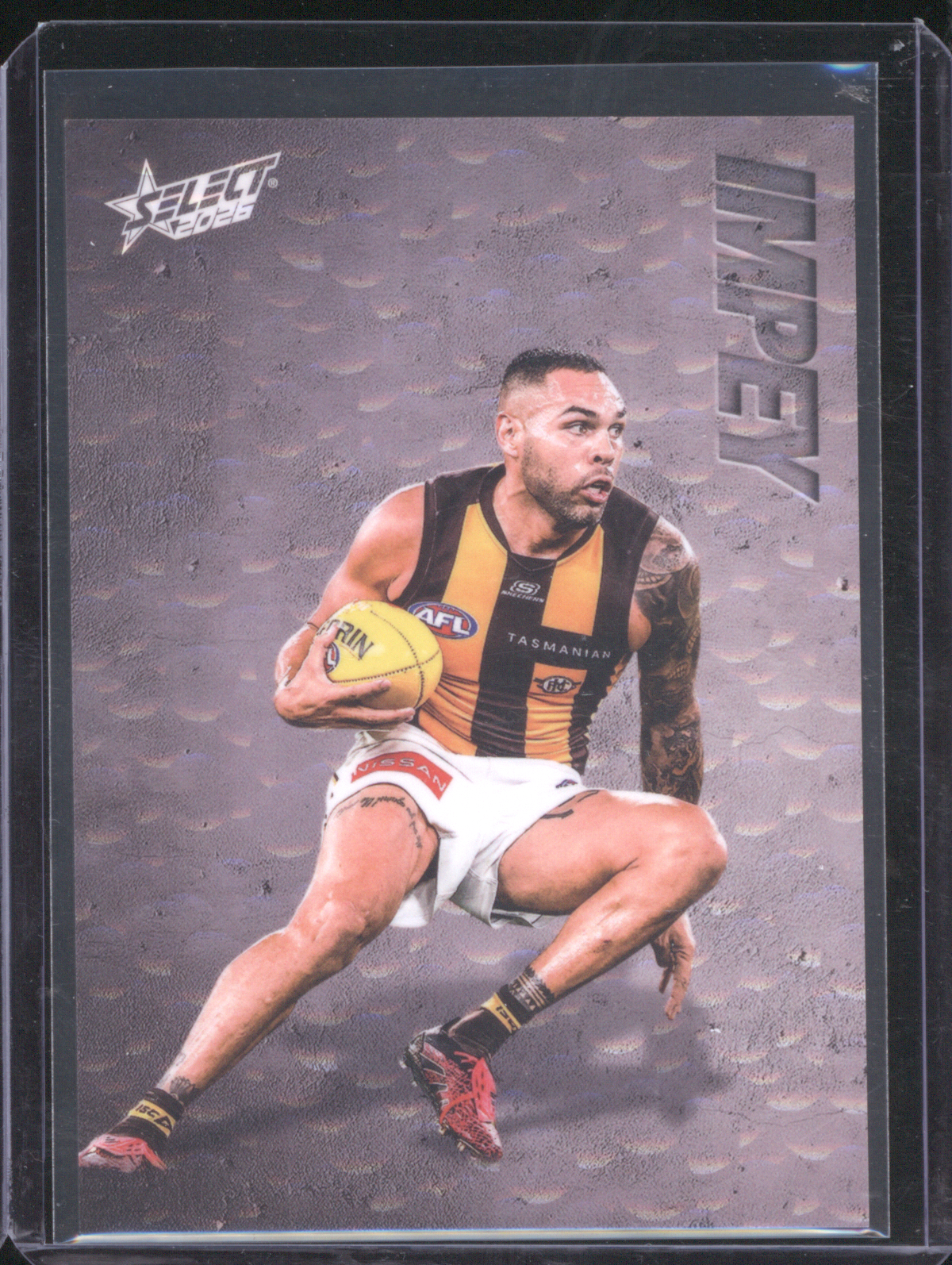 2024 Select AFL #Jarman Impey Hawthorn Hawks — front