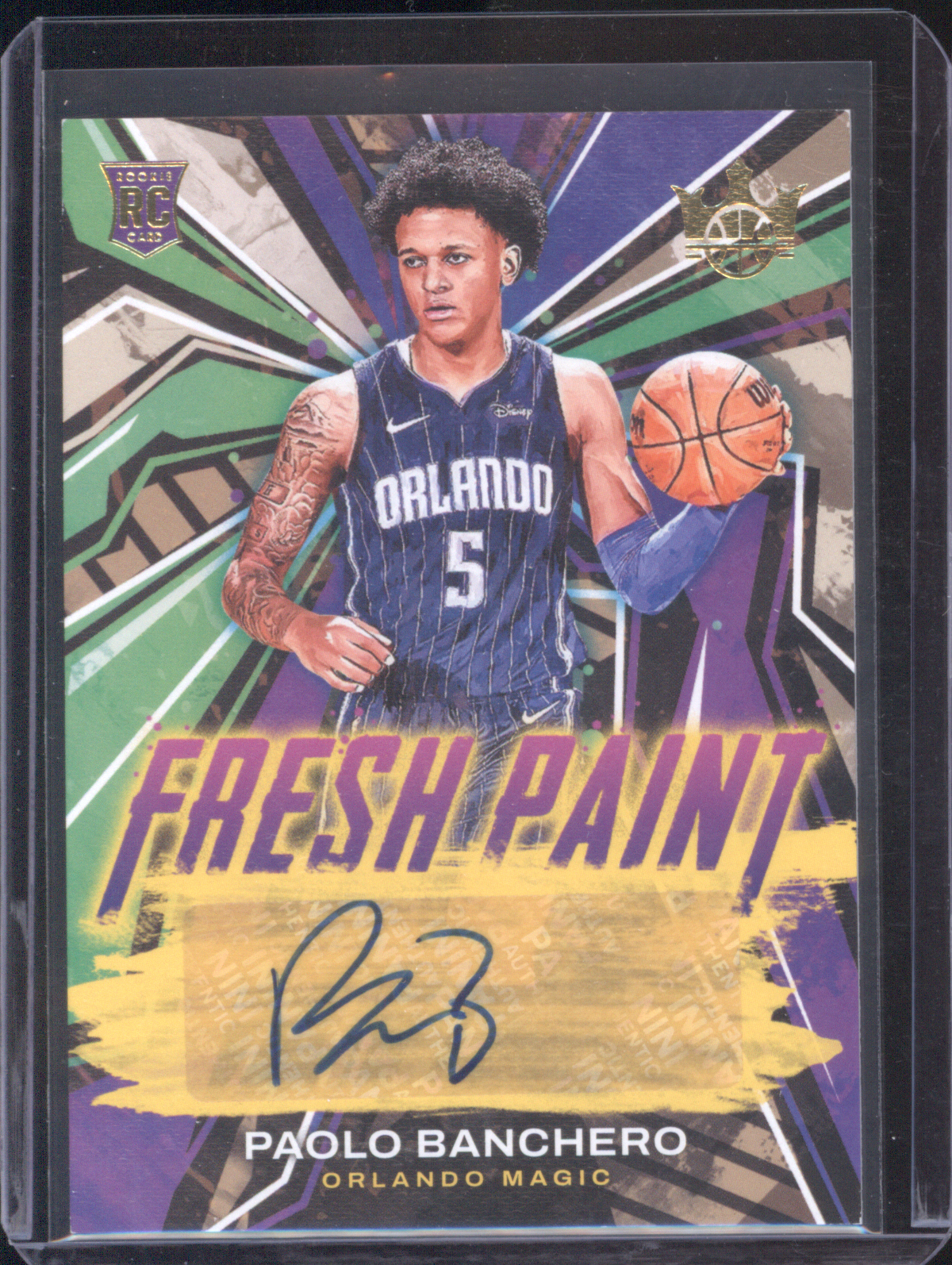 2022-23 Panini Court Kings - Fresh Paint Paolo Banchero #FP-3 — front
