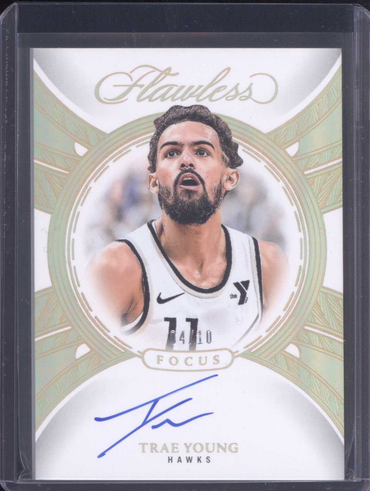 2024-25 Panini Flawless #FFA-TYH Trae Young — front