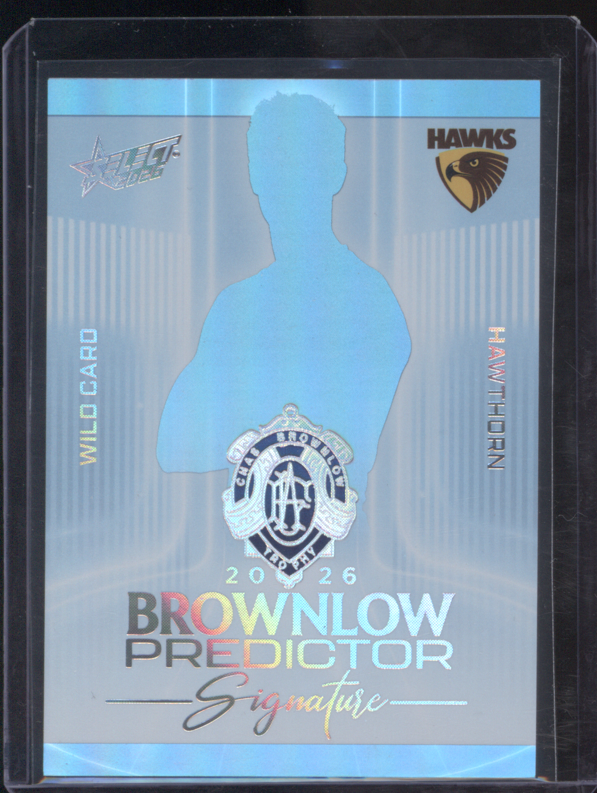 2026 Select Brownlow Predictor Signature Hawthorn — front