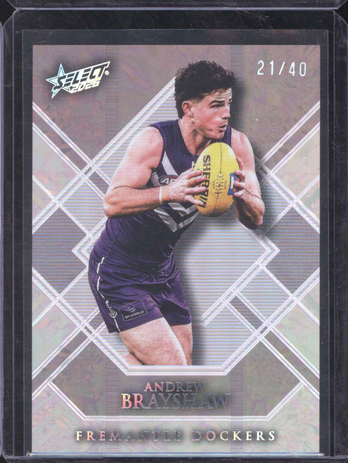 2024 Select AFL #Andrew Brayshaw — front