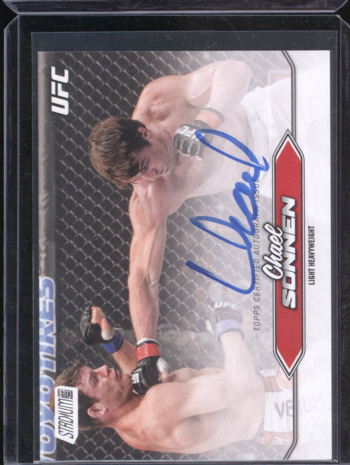 2025 Topps Stadium Club UFC Chael Sonnen #BCA-CSN — front