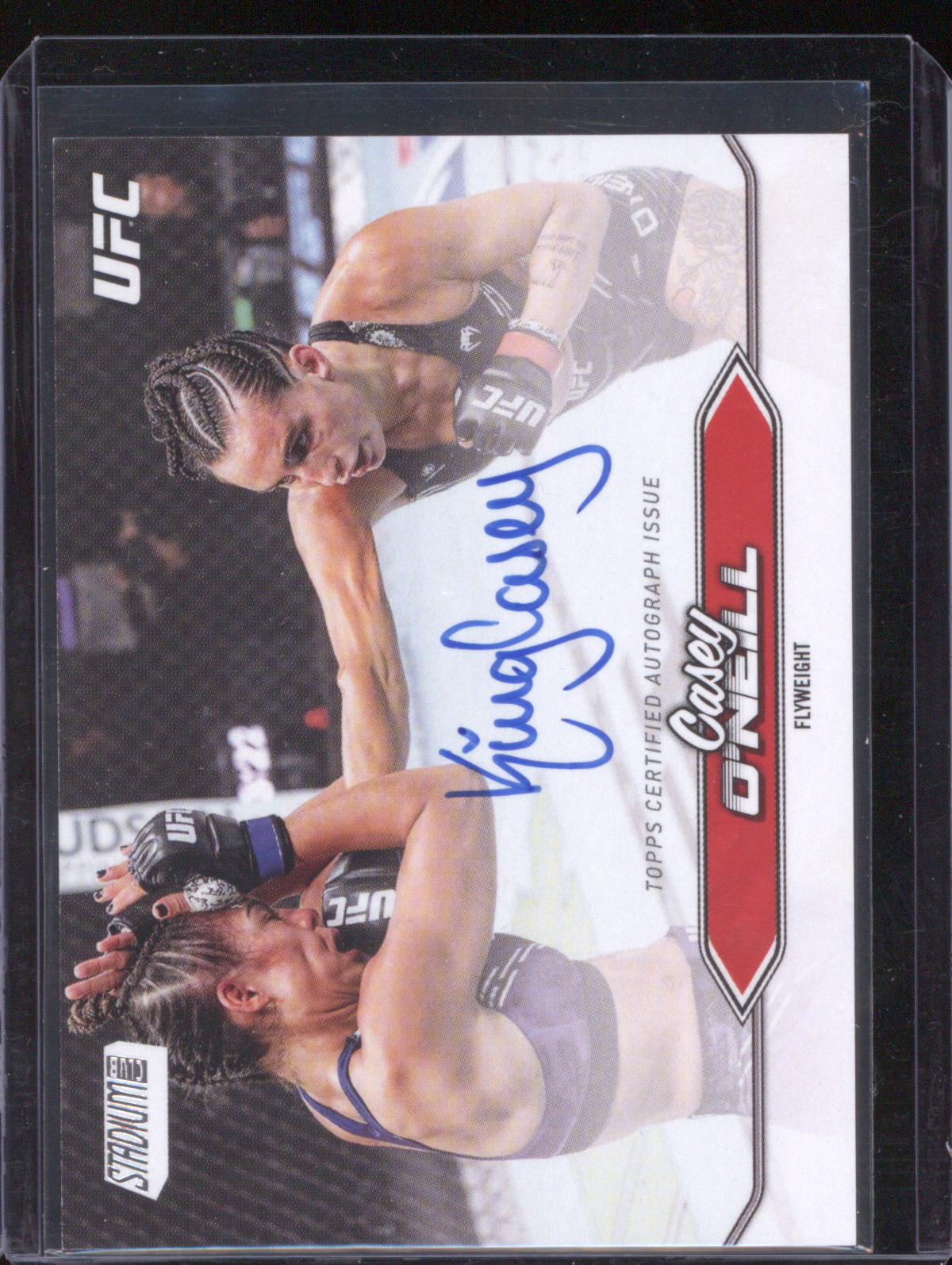 2025 Topps Stadium Club UFC #BCA-COL Casey O'Neill — front