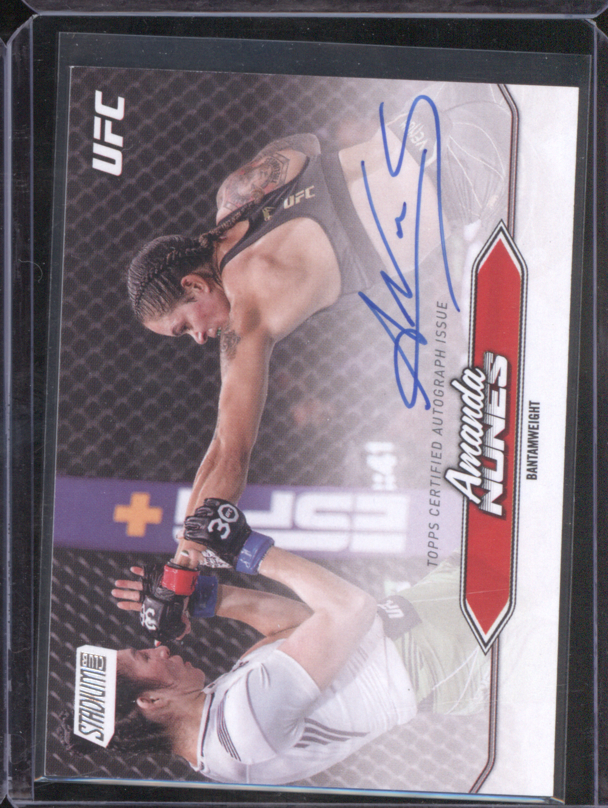 2025 Topps Stadium Club UFC #BCA-ANS Amanda Nunes — front
