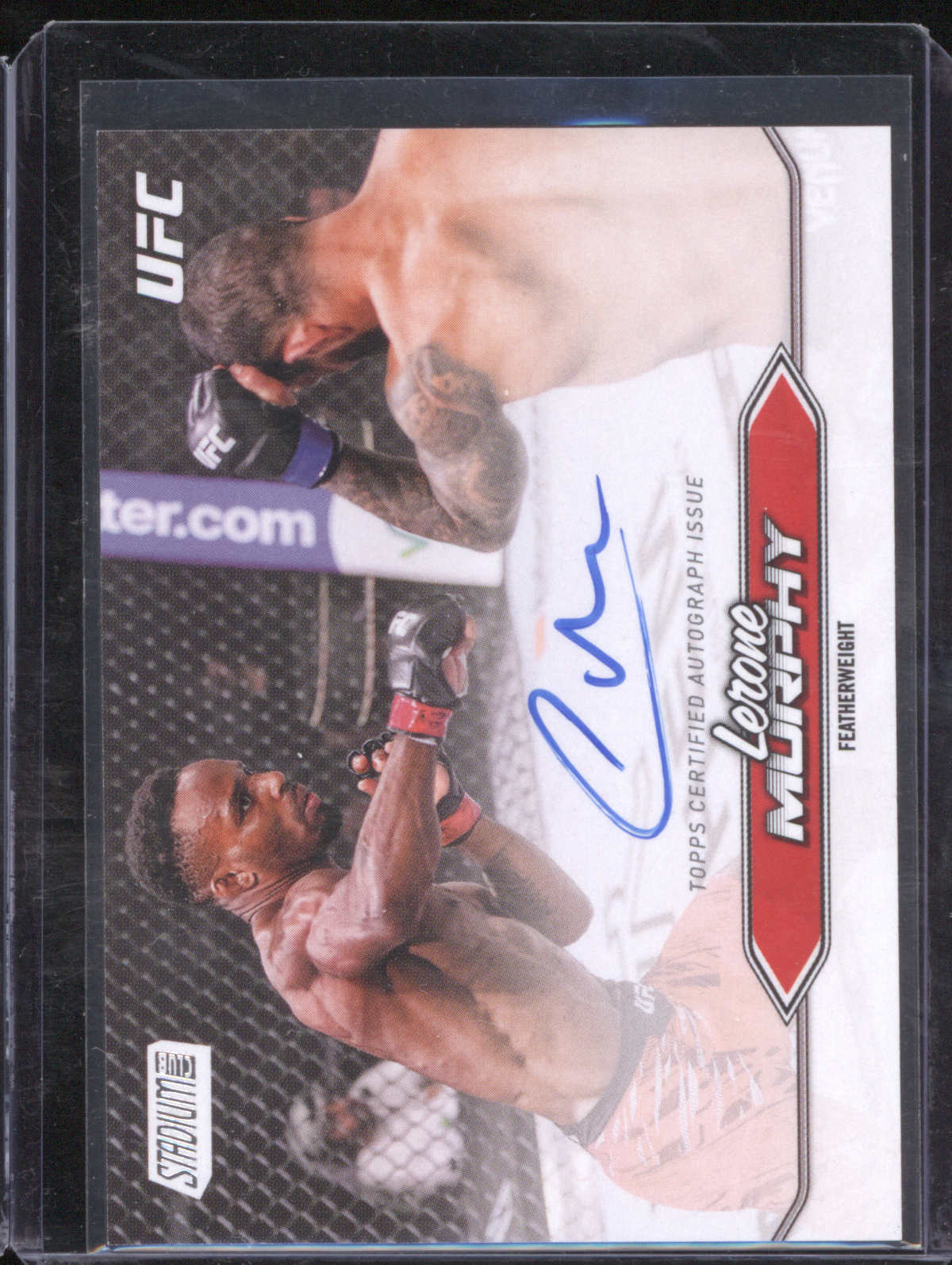2025 Topps Stadium Club UFC #80 Lerone Murphy — front