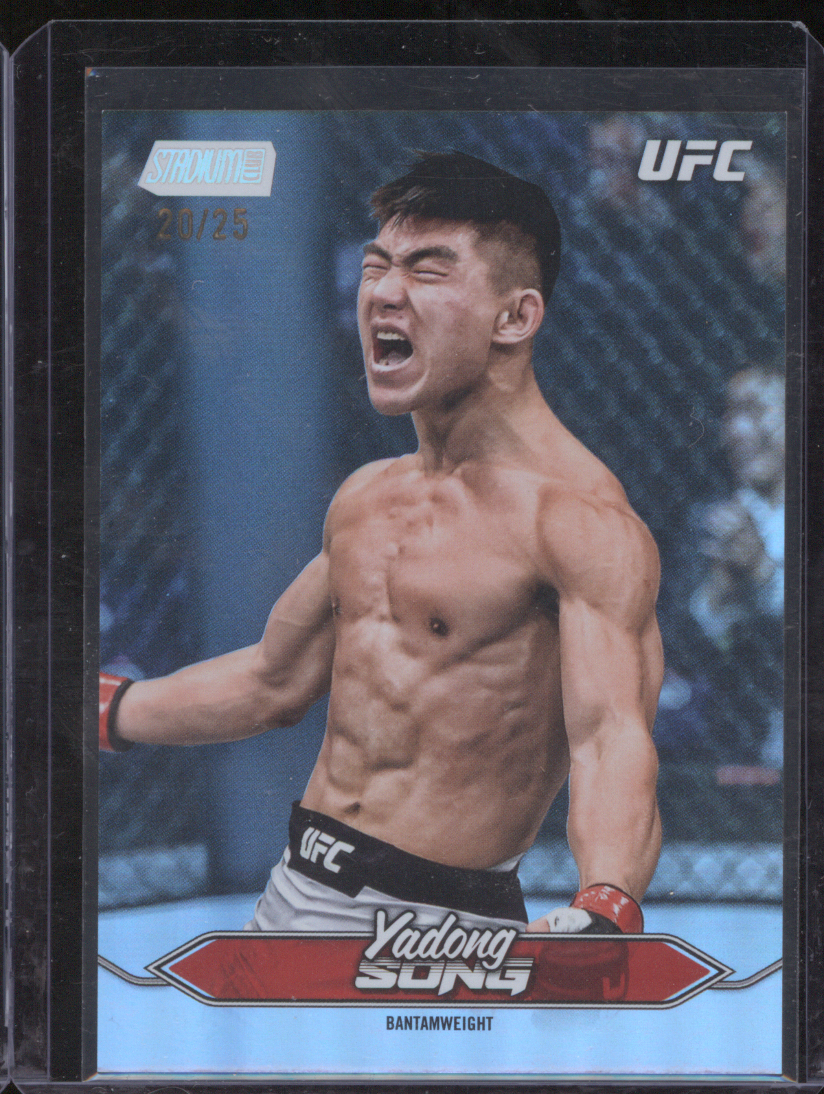 2025 Topps Stadium Club UFC #150 Yadong Song — front