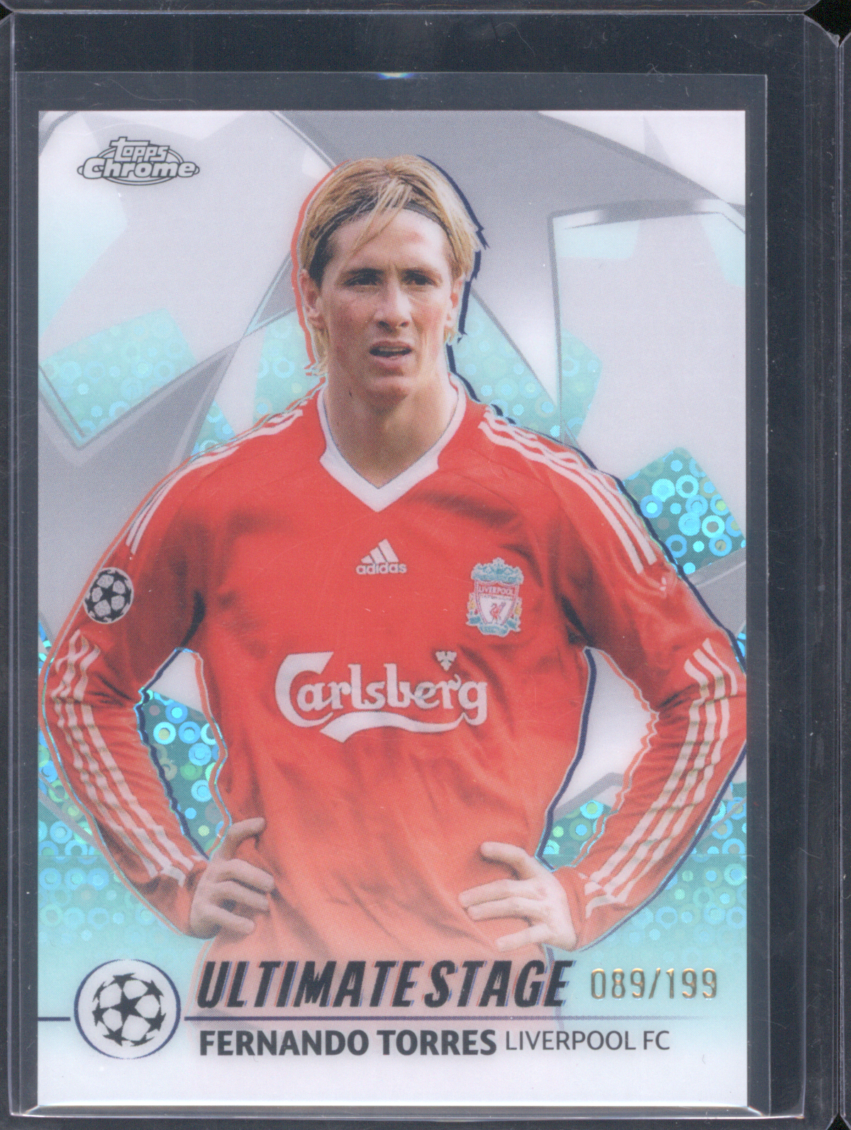 2025-26 Topps UEFA Ultimate Stage Chrome #US-4 Fernando Torres — front