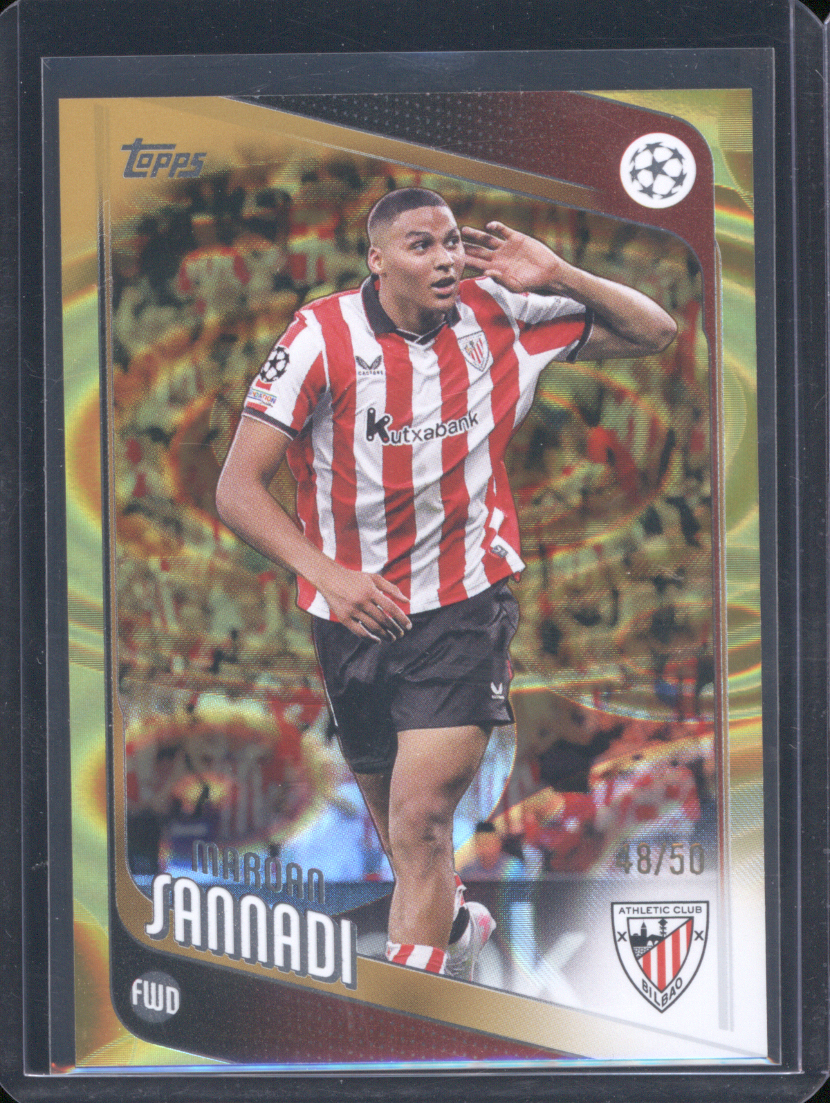 2025-26 Topps UEFA Club Competitions #105 Maroan Sannadi — front