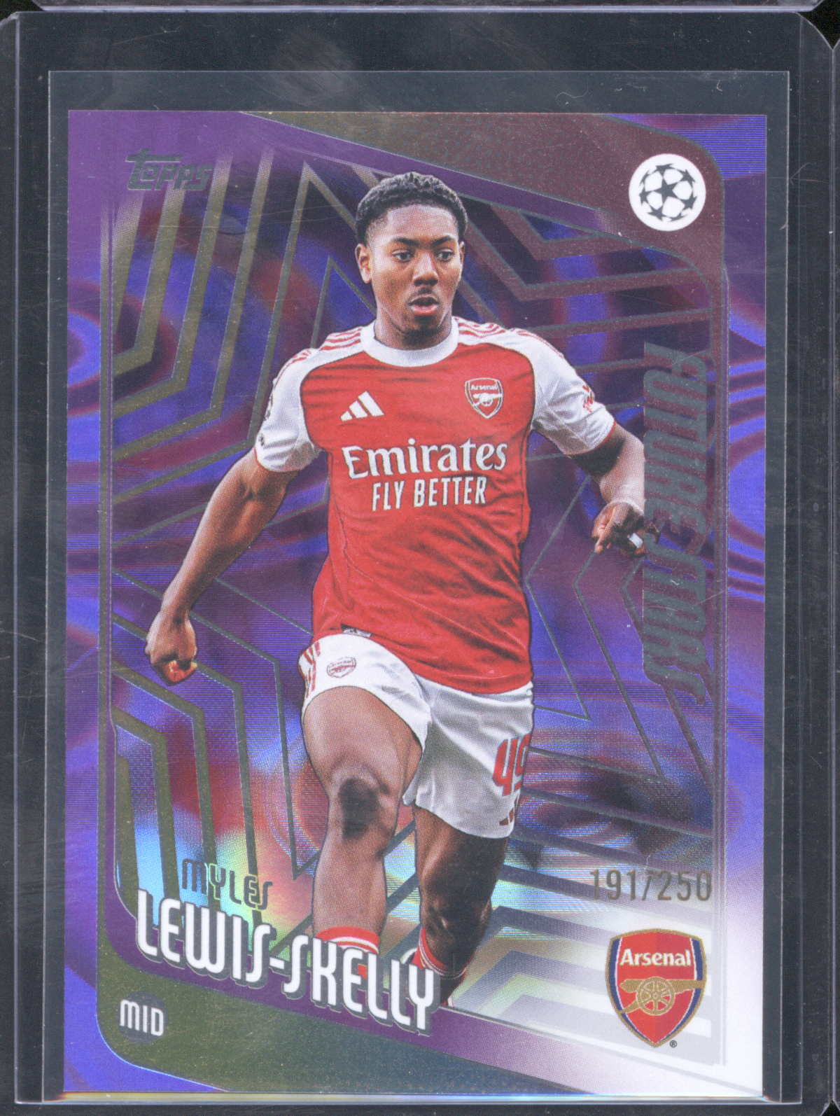 2025-26 Topps UEFA Club Competitions #52 Myles Lewis-Skelly — front