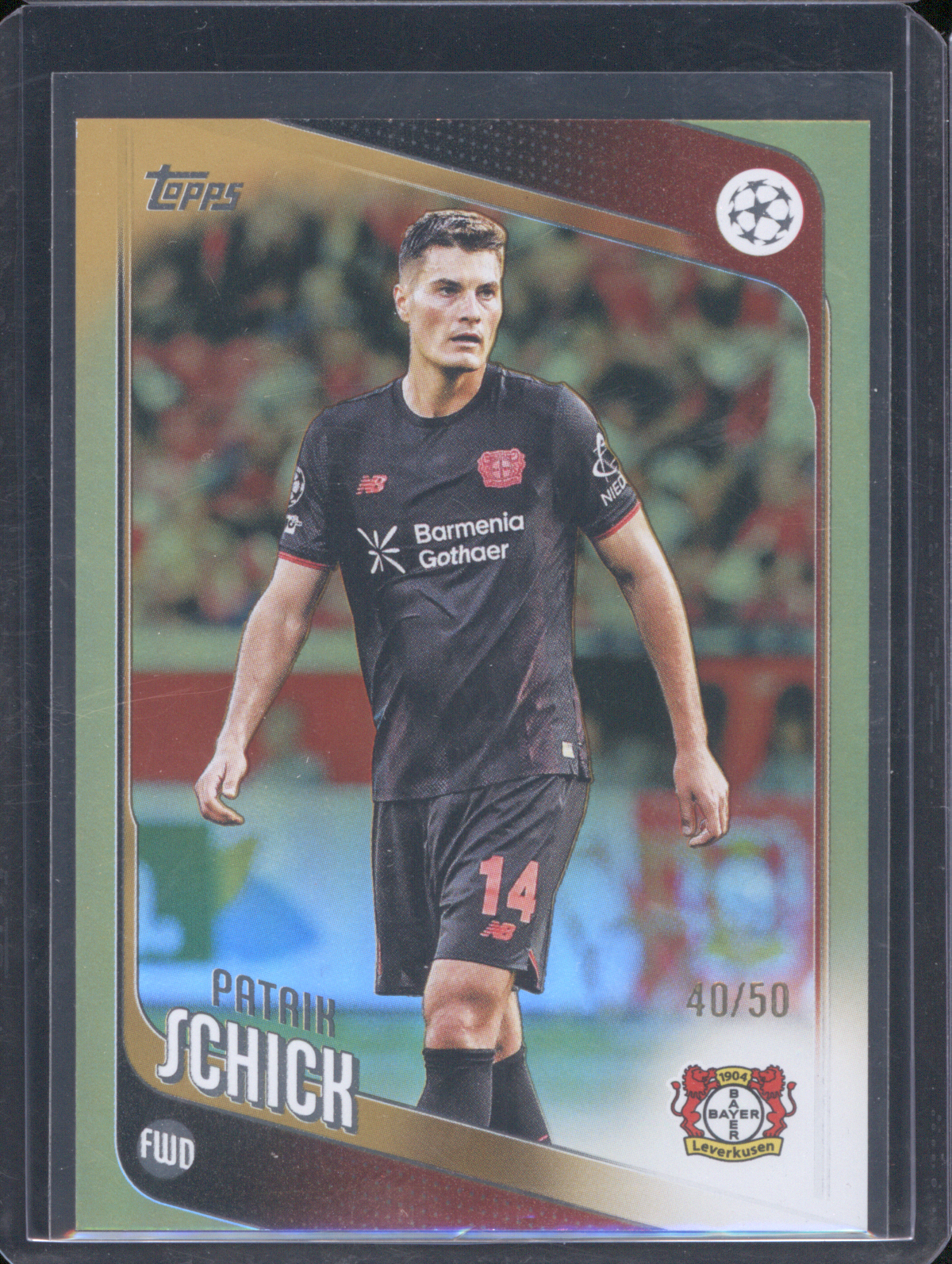 2025-26 Topps UEFA Club Competitions #153 Patrik Schick — front