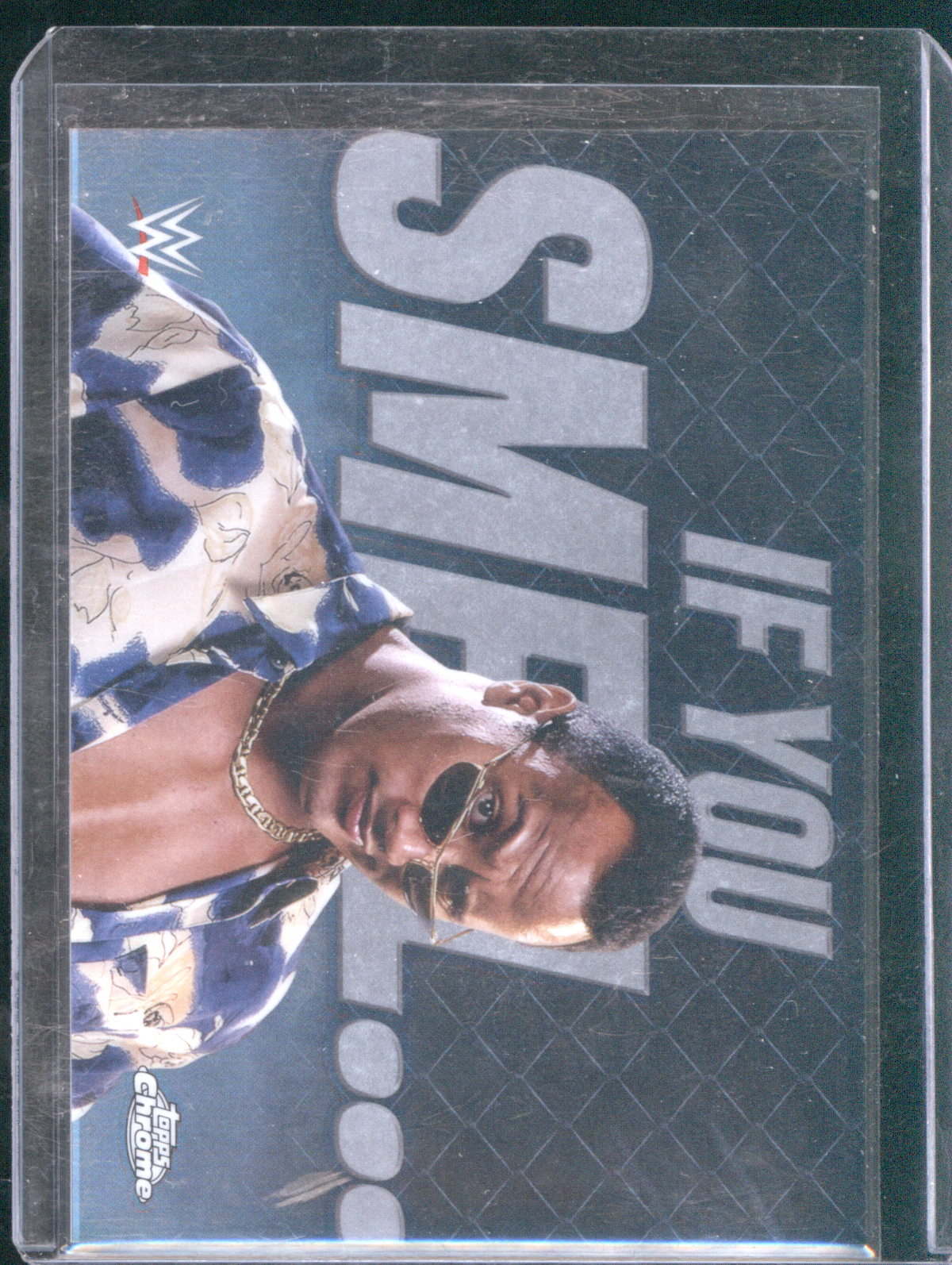 2022 Topps Chrome WWE Swerve Strickland — front