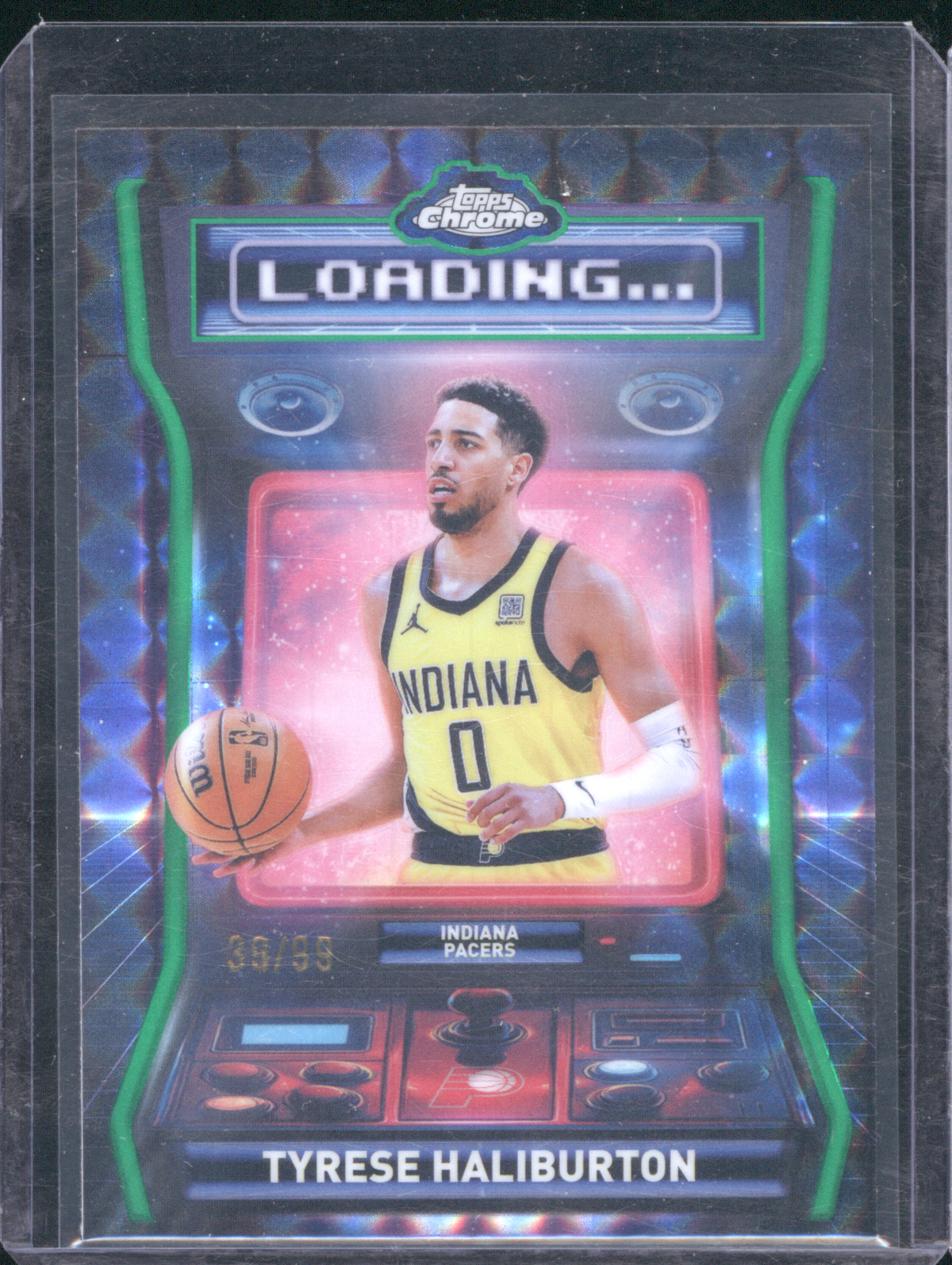 2025-26 Topps Chrome #LD-10 Tyrese Haliburton Loading — front